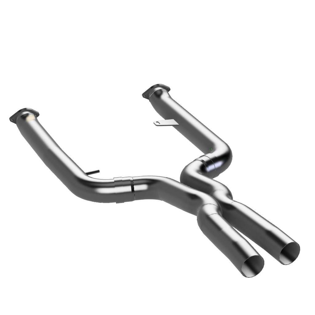 E-EXHAUST 3,5" Track-X-Pipes - BMW M2 / M3 / M4 G-Serie (S58-Motor)