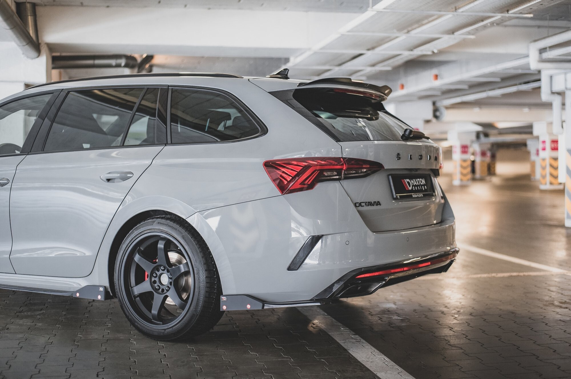 Maxton Design Heck Ansatz Flaps Diffusor V.2 +Flaps für Skoda Octavia RS Mk4 Maxton Design Heck Ansatz Flaps Diffusor V.2 +Flaps für Skoda Octavia RS Mk4
