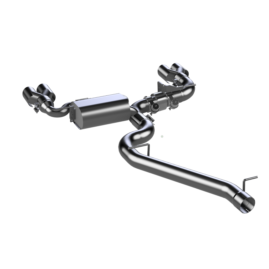 E-EXHAUST 3.5" ULTRA Abgasanlage - VW Golf 8 R