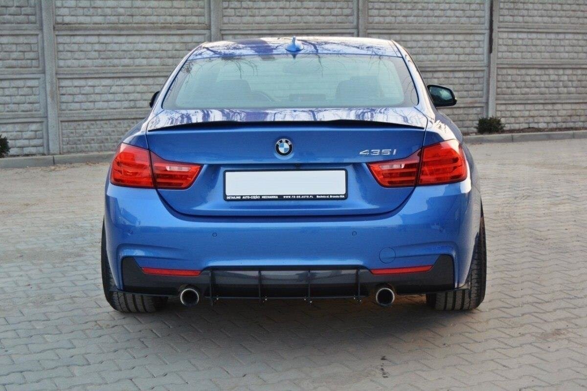 Maxton Design Diffusor Heck Ansatz für Heckschürze für & Heck Ansatz Flaps Diffusor für BMW 4er F32 M Paket Maxton Design Diffusor Heck Ansatz für Heckschürze für & Heck Ansatz Flaps Diffusor für BMW 4er F32 M Paket