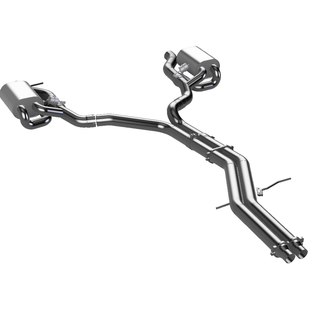 E-EXHAUST Silence 3.0 - Audi S6 4G Auspuffanlage