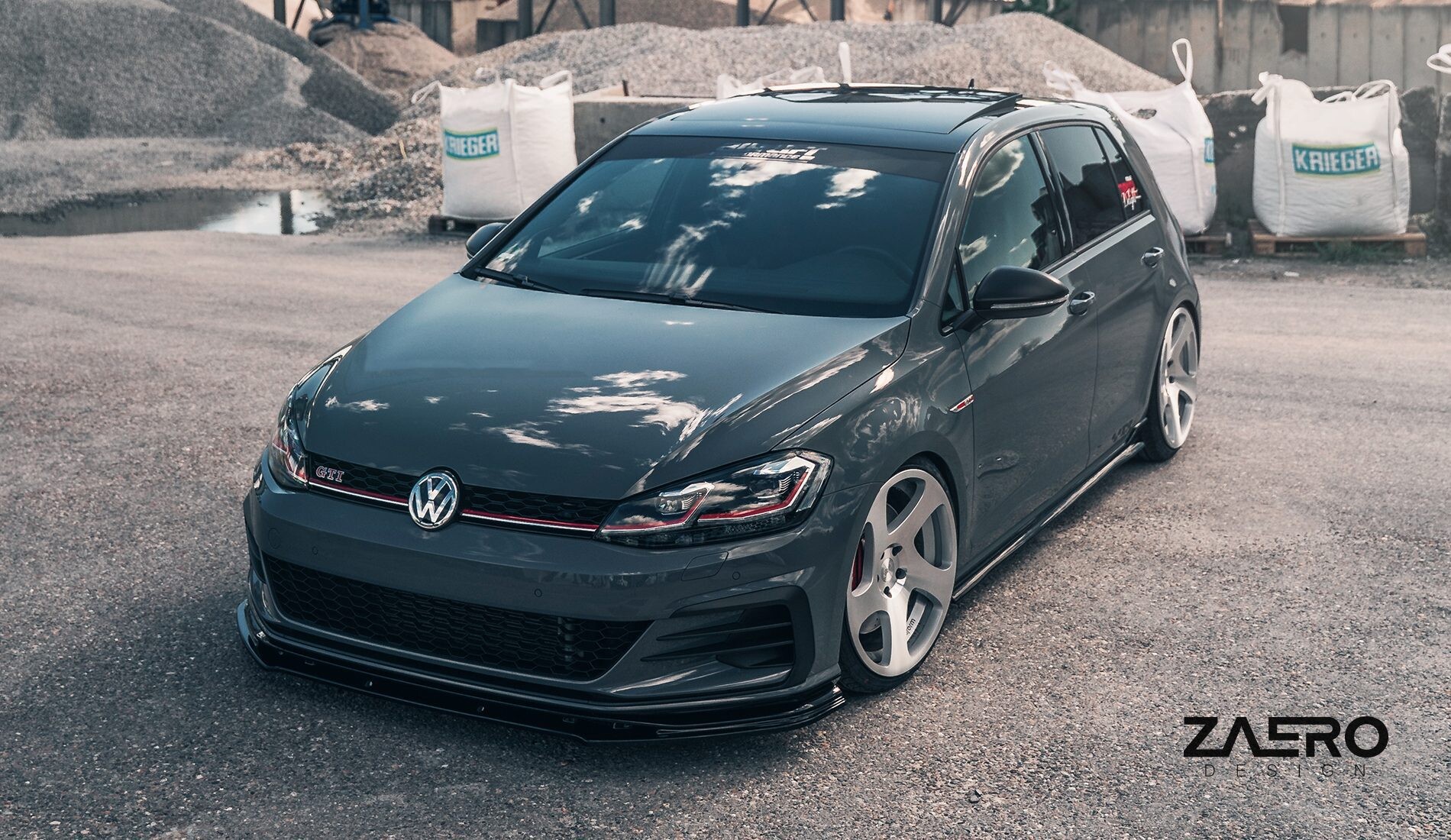 Zaero Design Evo-1 Frontspoiler für VW Golf 7 GTI TCR (Facelift)