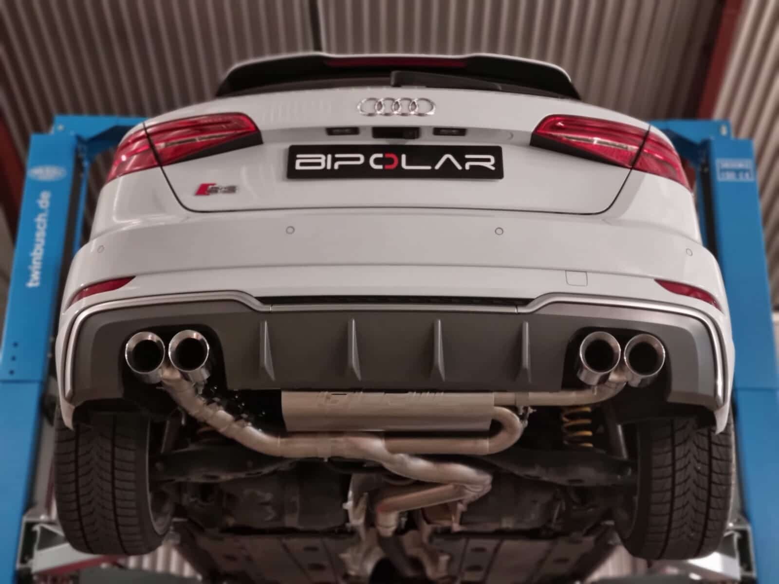 Audi S3 8V FL OPF DNUE Sportback Klappenauspuff Grail / Bipolar Exhaust