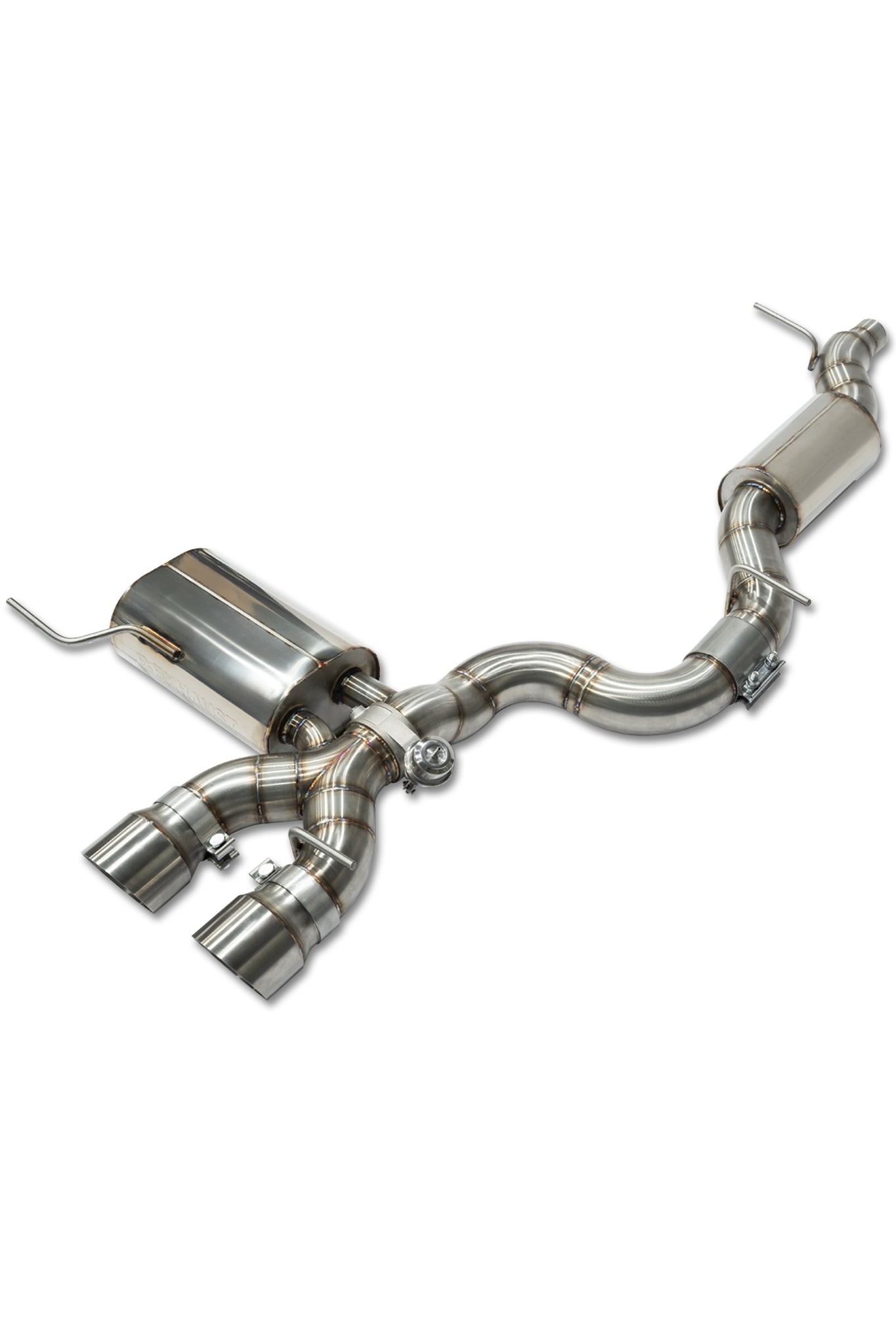 E-EXHAUST Silence 3.5 - Golf 5 R32 Auspuffanlage