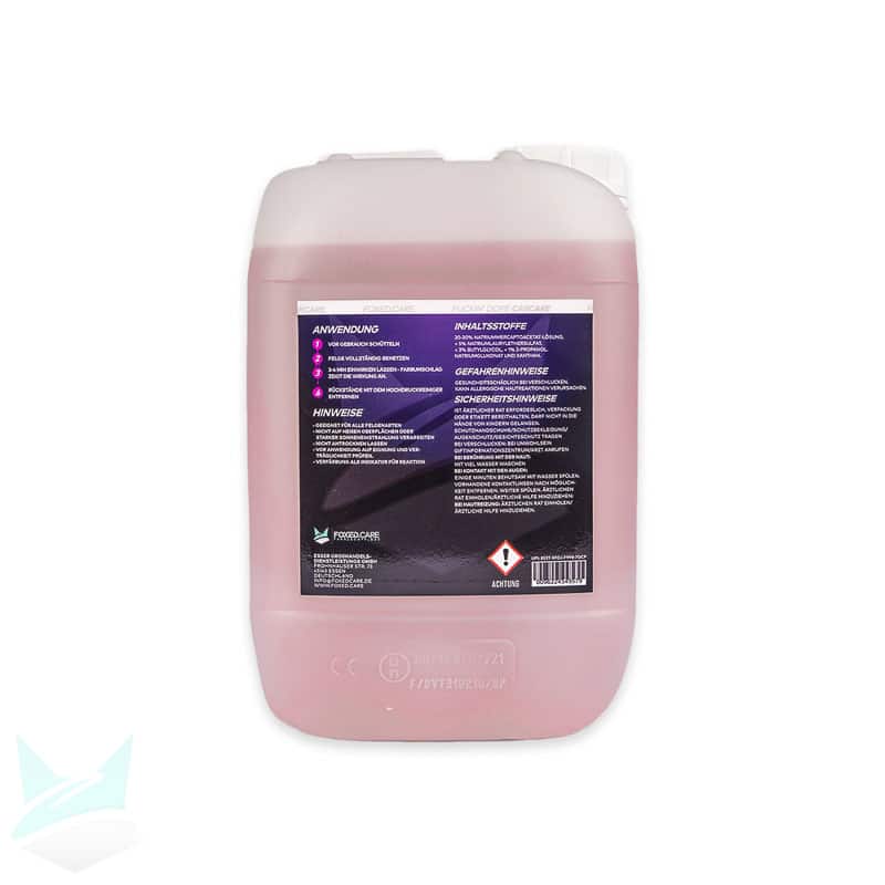 FoxedCare - Wheel Cleaner Felgenreiniger, 5,0L Mit Auslaufhahn