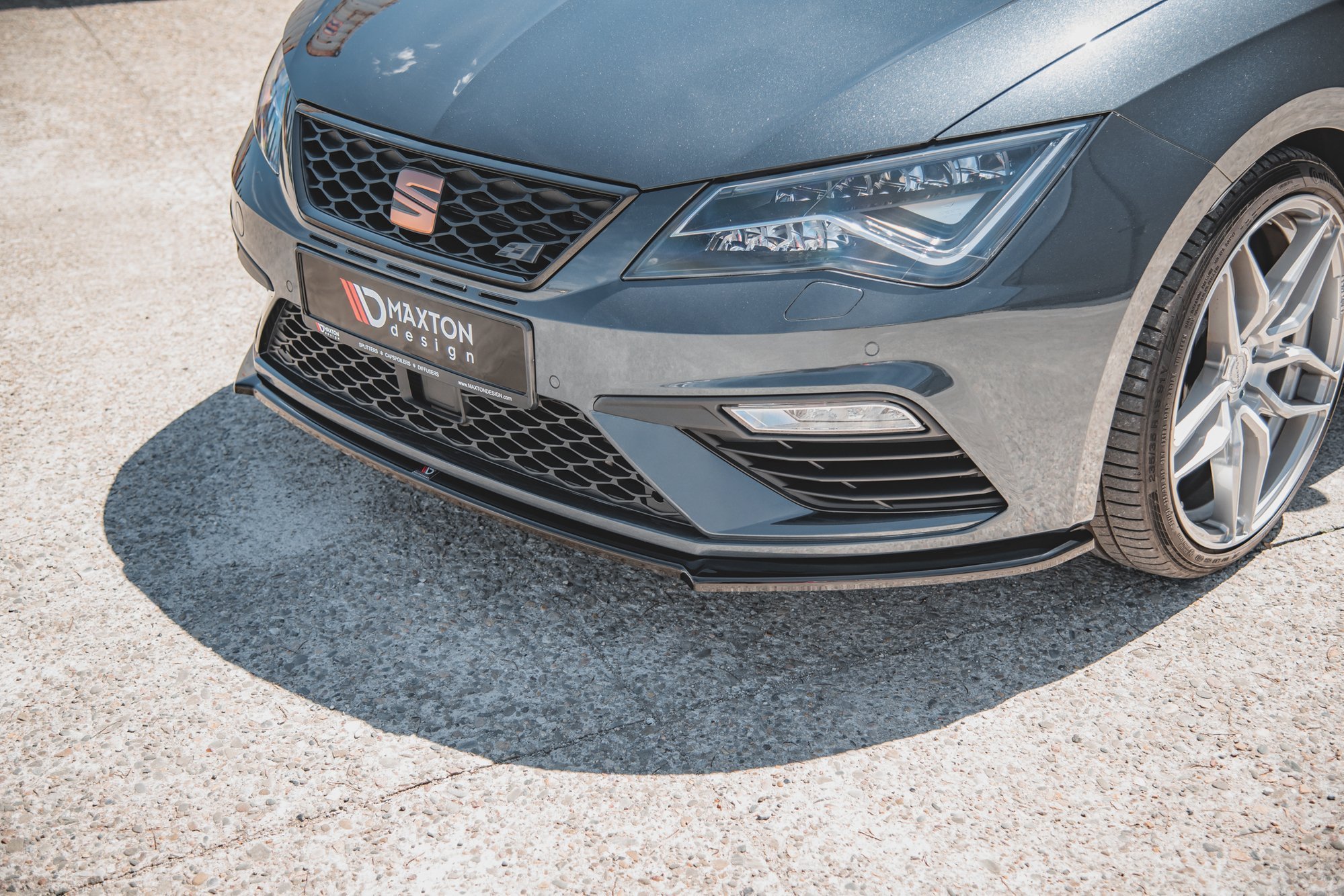 Maxton Design Cup Spoilerlippe Front Ansatz V.4 für Seat Leon Cupra / FR Mk3 FL schwarz Hochglanz Maxton Design Cup Spoilerlippe Front Ansatz V.4 für Seat Leon Cupra / FR Mk3 FL schwarz Hochglanz