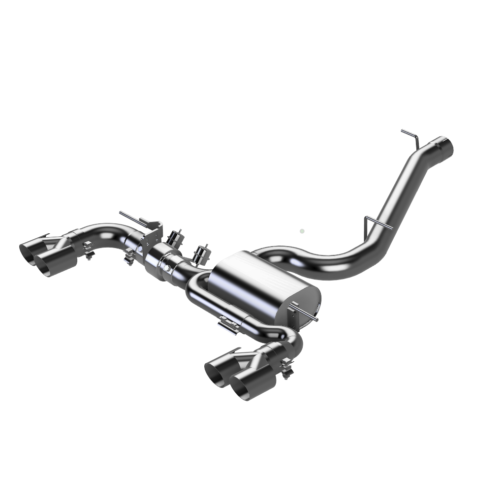 E-EXHAUST 3.5" ULTRA Abgasanlage - VW Golf 8 R