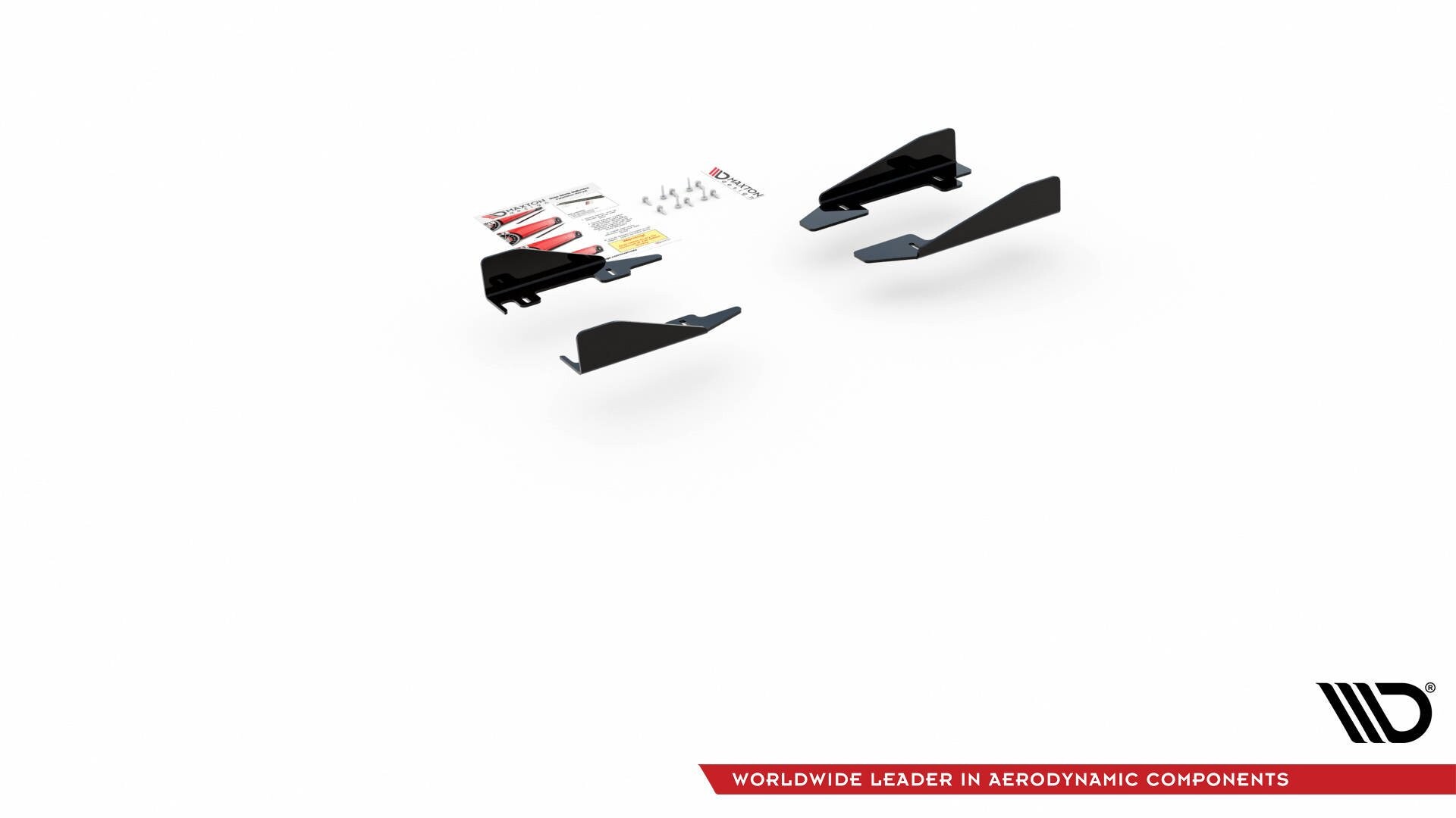 Maxton Design Side Flaps Volkswagen Polo GTI Mk6 schwarz Hochglanz