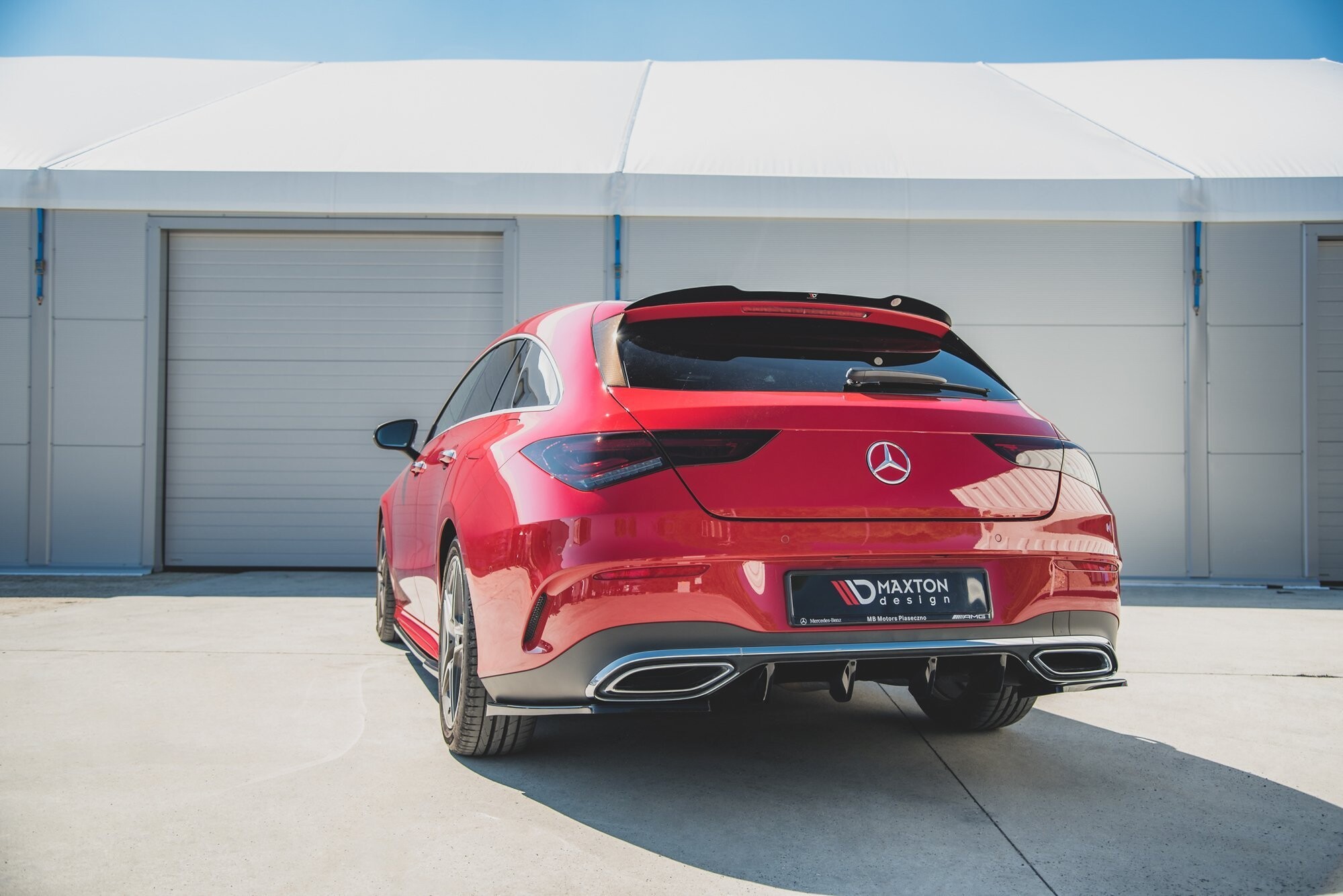 Maxton Design Heck Ansatz Flaps Diffusor für Mercedes-Benz CLA Shooting Brake AMG-Line X118 schwarz Hochglanz Maxton Design Heck Ansatz Flaps Diffusor für Mercedes-Benz CLA Shooting Brake AMG-Line X118 schwarz Hochglanz