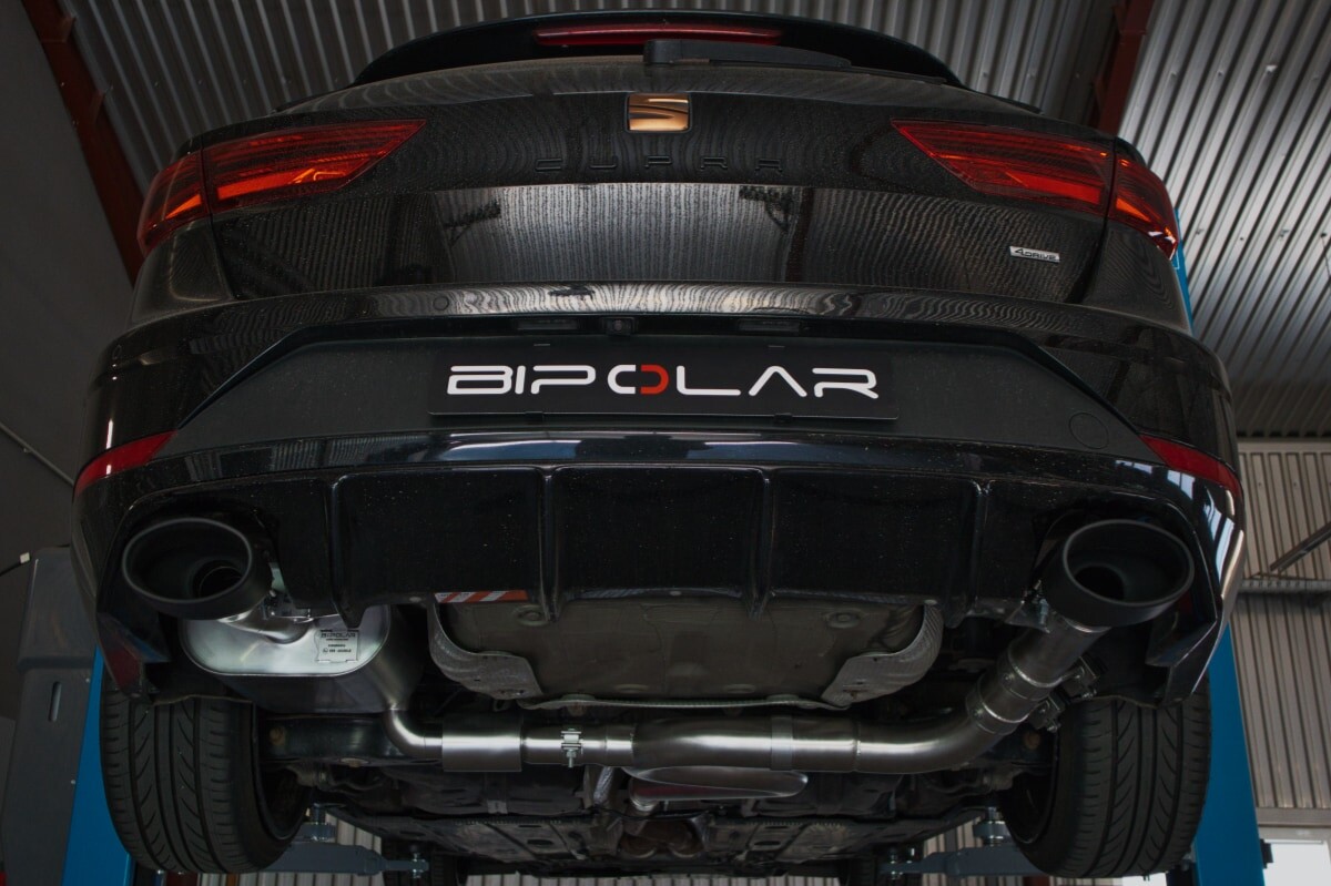 Seat Leon Cupra ST DNUE Klappenauspuff Grail / Bipolar Exhaust