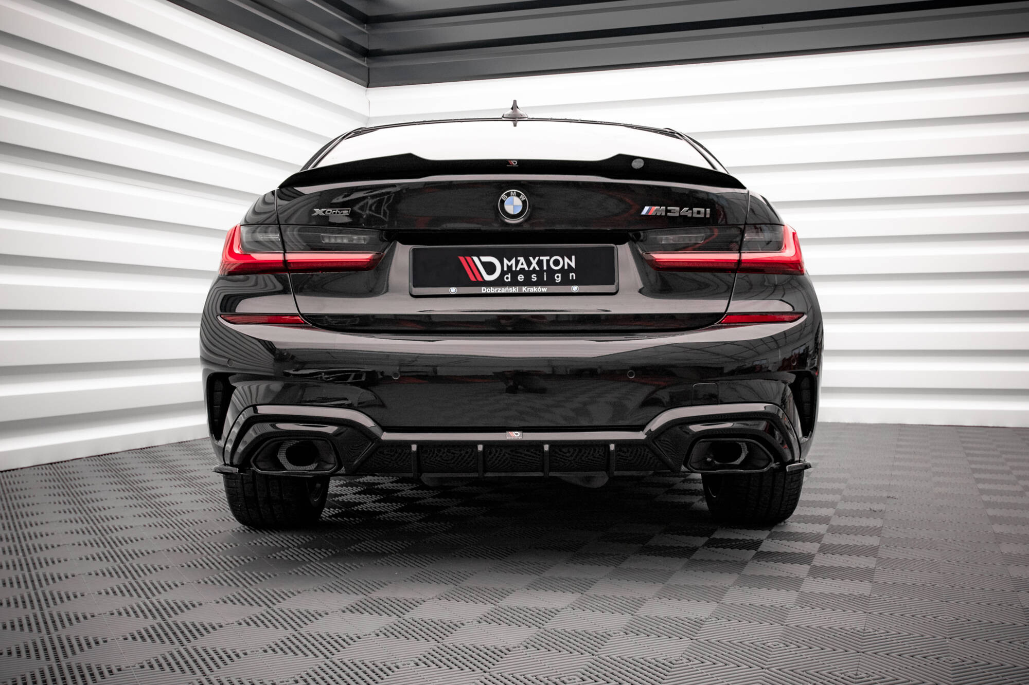 Maxton Design Diffusor Heck Ansatz für BMW M340i G20 / G21 Maxton Design Diffusor Heck Ansatz für BMW M340i G20 / G21