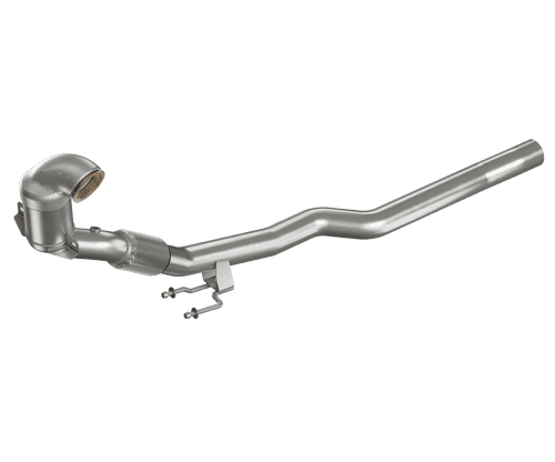 HJS Ø 70mm Vorderrohr / Downpipe mit Kat (A1 Euro 6)