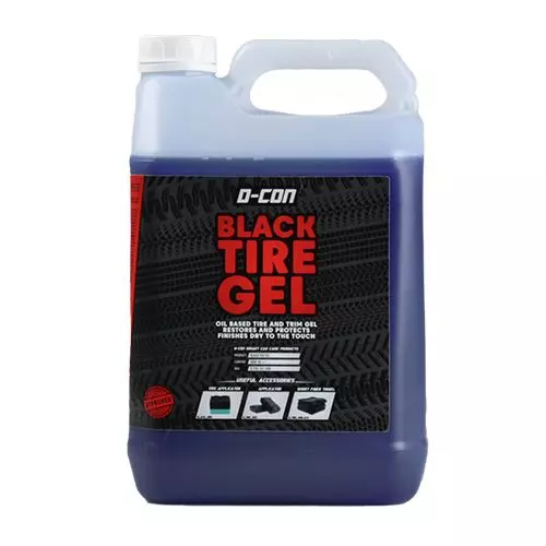 D CON DARK BLACK TIRE GEL DRESSING FUR REIFEN KUNSTSTOFFE