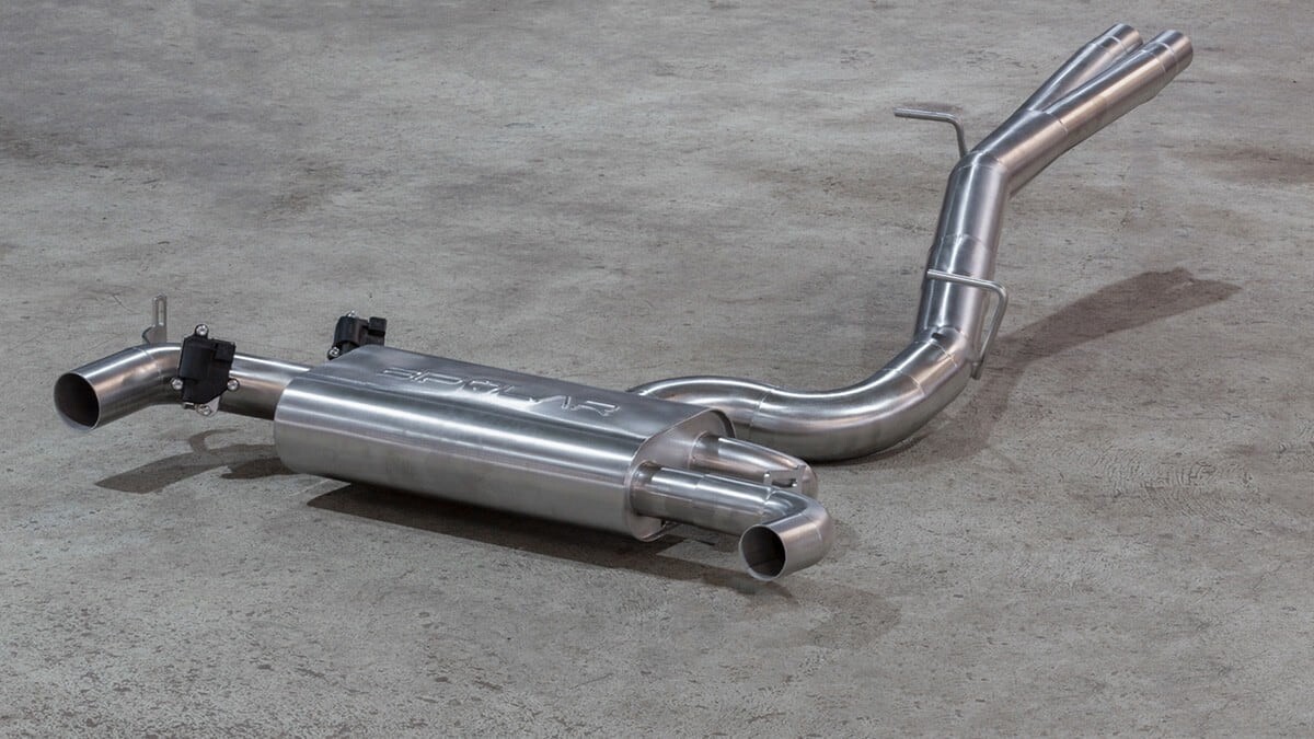 Audi TT RS DNWA Klappenauspuff Grail / Bipolar Exhaust