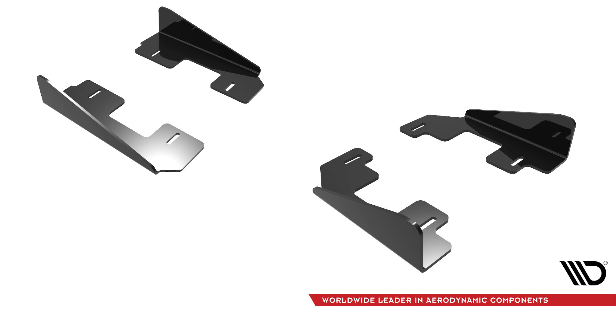 Maxton Design Side Flaps Audi S3/A3 S-Line 8Y schwarz Hochglanz