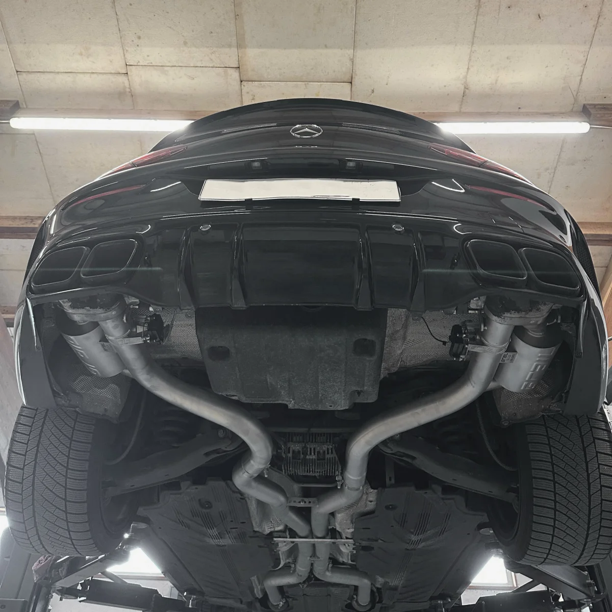 GRAIL Klappenabgasanlage Mercedes C 63 AMG 205 inkl. ECE 