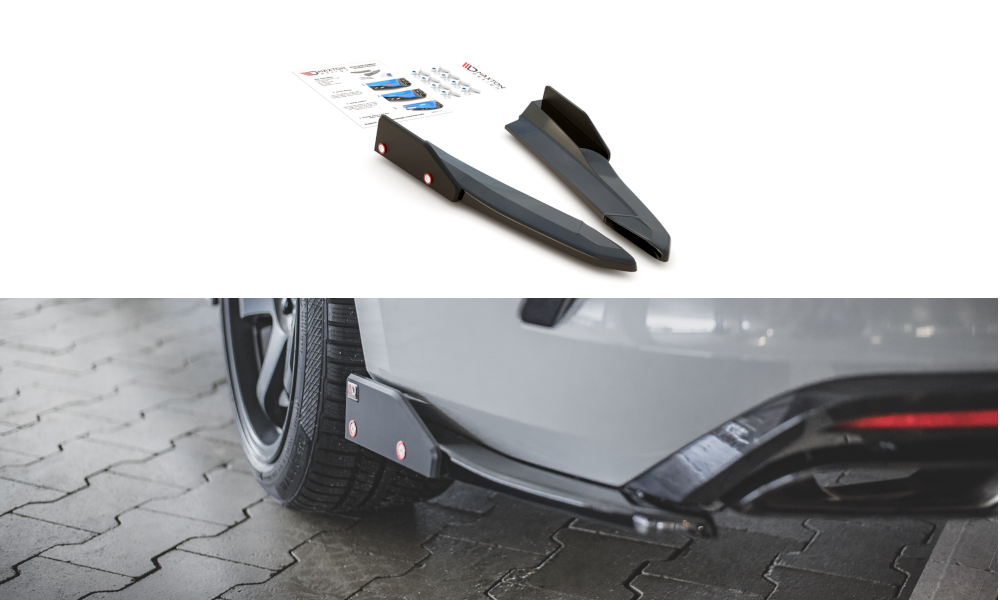 Maxton Design Heck Ansatz Flaps Diffusor V.2 +Flaps für Skoda Octavia RS Mk4 Maxton Design Heck Ansatz Flaps Diffusor V.2 +Flaps für Skoda Octavia RS Mk4