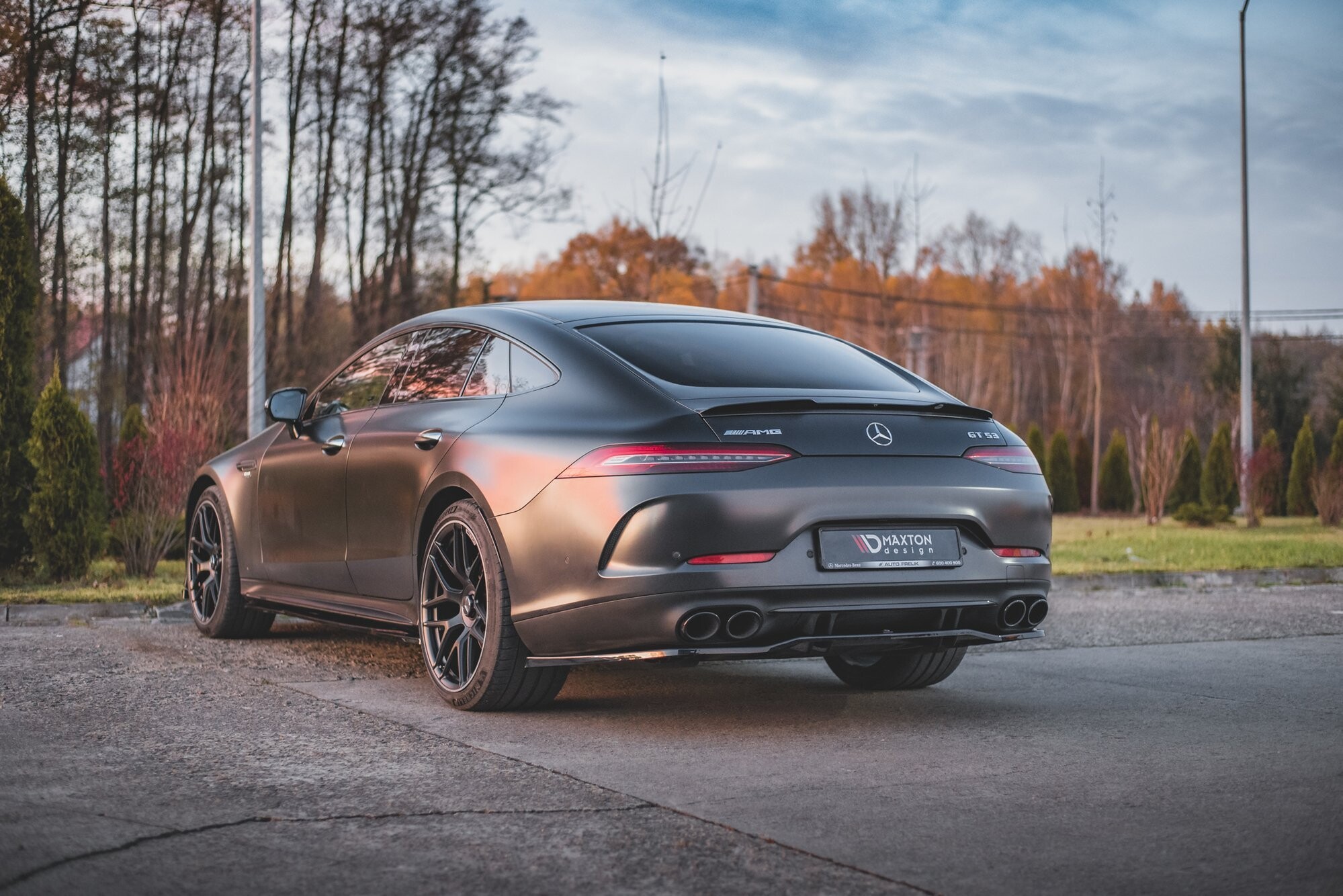 Maxton Design Spoiler CAP für Mercedes-AMG GT 53 4 Door-Coupe schwarz Hochglanz Maxton Design Spoiler CAP für Mercedes-AMG GT 53 4 Door-Coupe schwarz Hochglanz