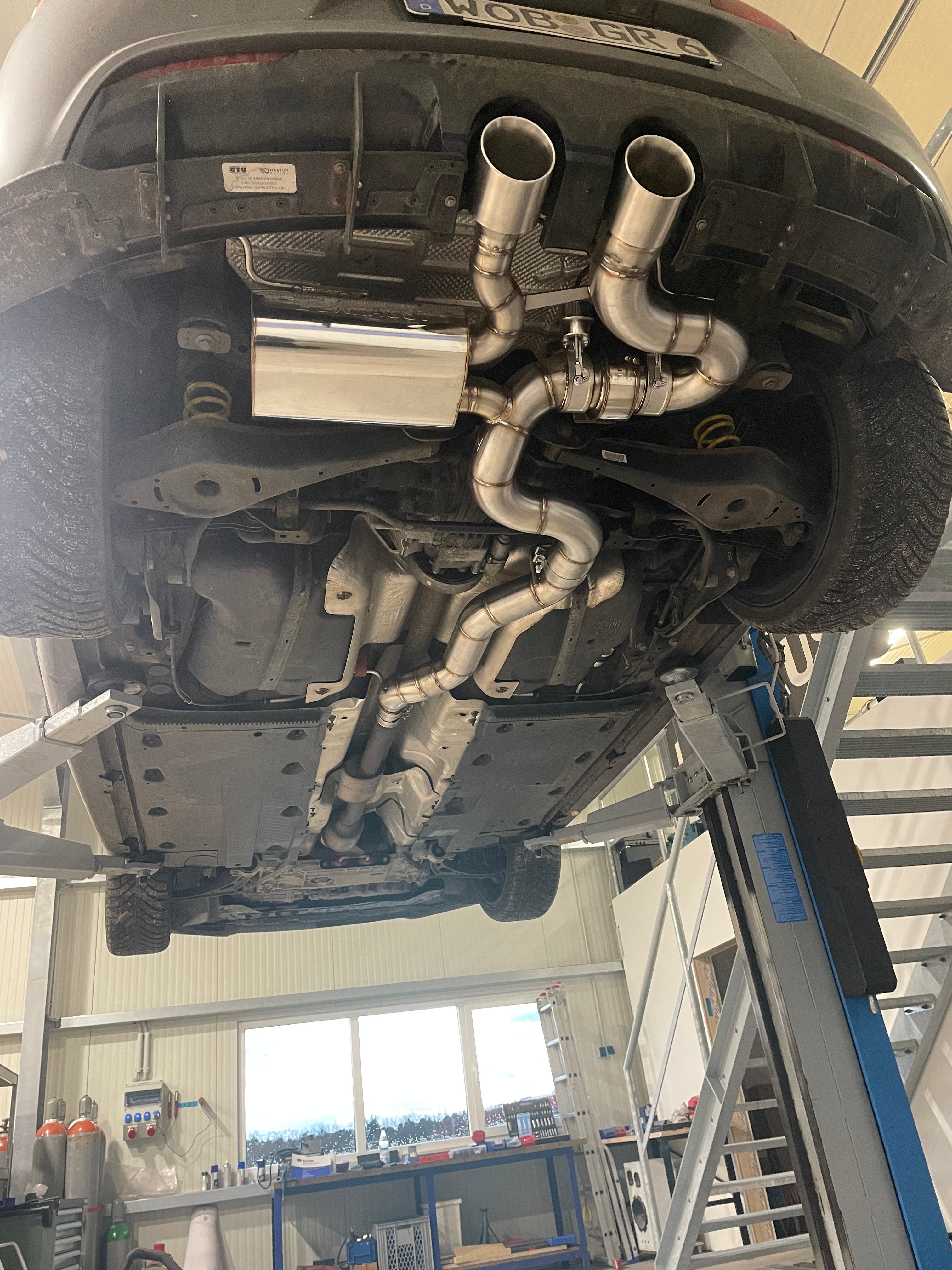 E-EXHAUST Silence 3.5 - Golf 6 R Auspuffanlage