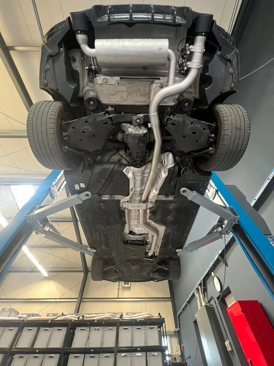 GRAIL BMW M135i / M140i Klappenabgasanlage / 3-Zoll / S- und X-Drive / ab Kat