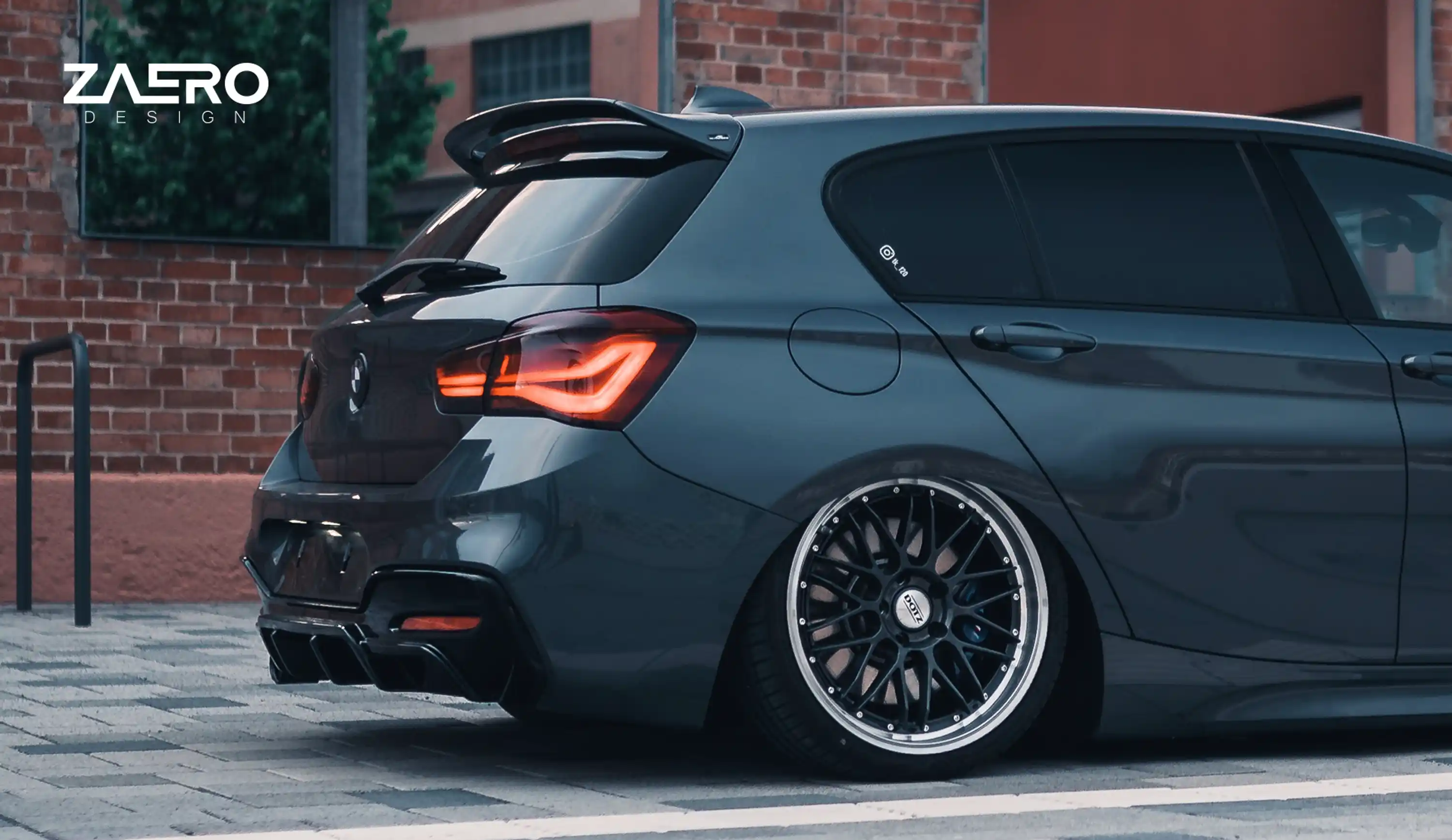 Zaero Design EVO-1 FRONTLIPPE FÜR VW GOLF 8 GTI | GTD | GTE