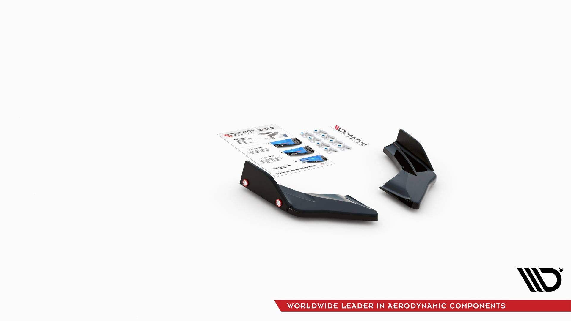 Maxton Design Heck Ansatz Flaps Diffusor V.2 für Volkswagen Golf 8 GTI Clubsport schwarz Hochglanz Maxton Design Heck Ansatz Flaps Diffusor V.2 für Volkswagen Golf 8 GTI Clubsport schwarz Hochglanz