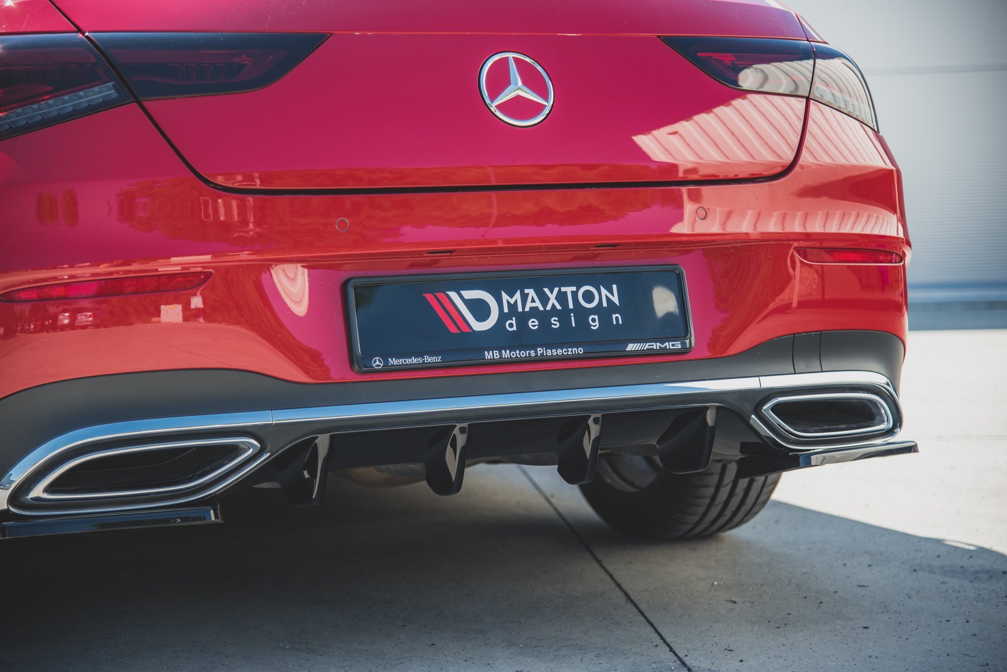 Maxton Design Diffusor Heck Ansatz für Mercedes-Benz CLA Shooting Brake AMG-Line X118 schwarz Hochglanz Maxton Design Diffusor Heck Ansatz für Mercedes-Benz CLA Shooting Brake AMG-Line X118 schwarz Hochglanz