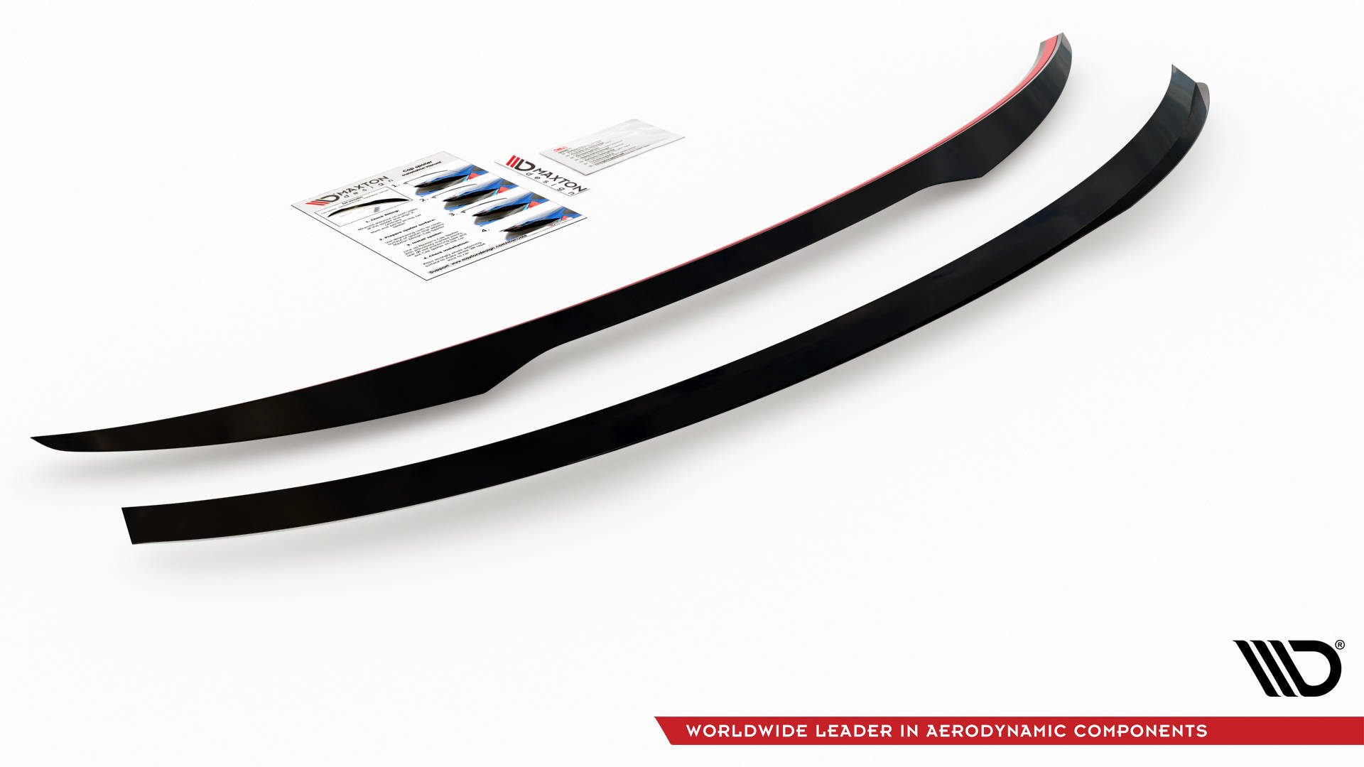 Maxton Design Spoiler CAP für Audi RSQ3 / Q3 S-Line Sportback F3 schwarz Hochglanz Maxton Design Spoiler CAP für Audi RSQ3 / Q3 S-Line Sportback F3 schwarz Hochglanz