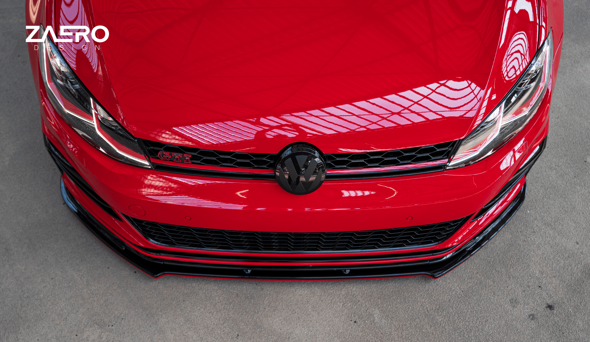Zaero Design Evo-1 Frontspoiler für VW Golf 7 GTI TCR (Facelift)