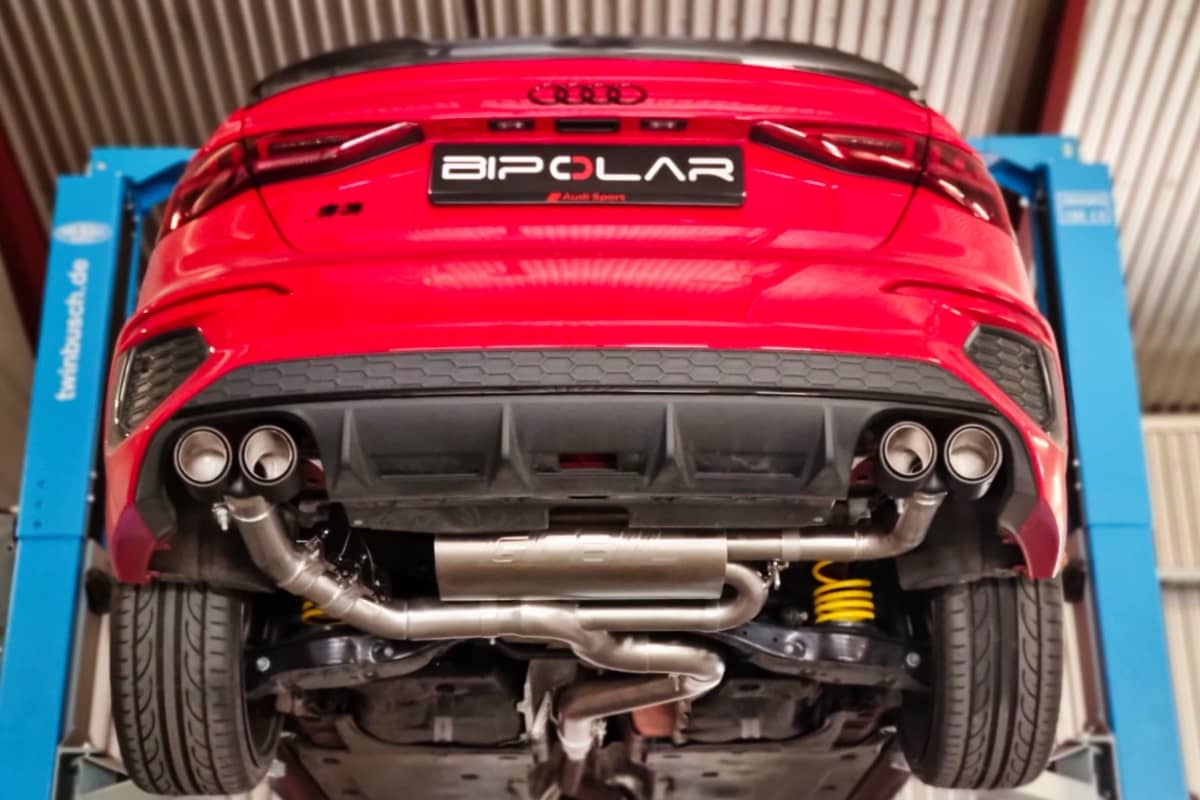 Audi S3 8Y DNFB Sportback Klappenauspuff Grail / Bipolar Exhaust