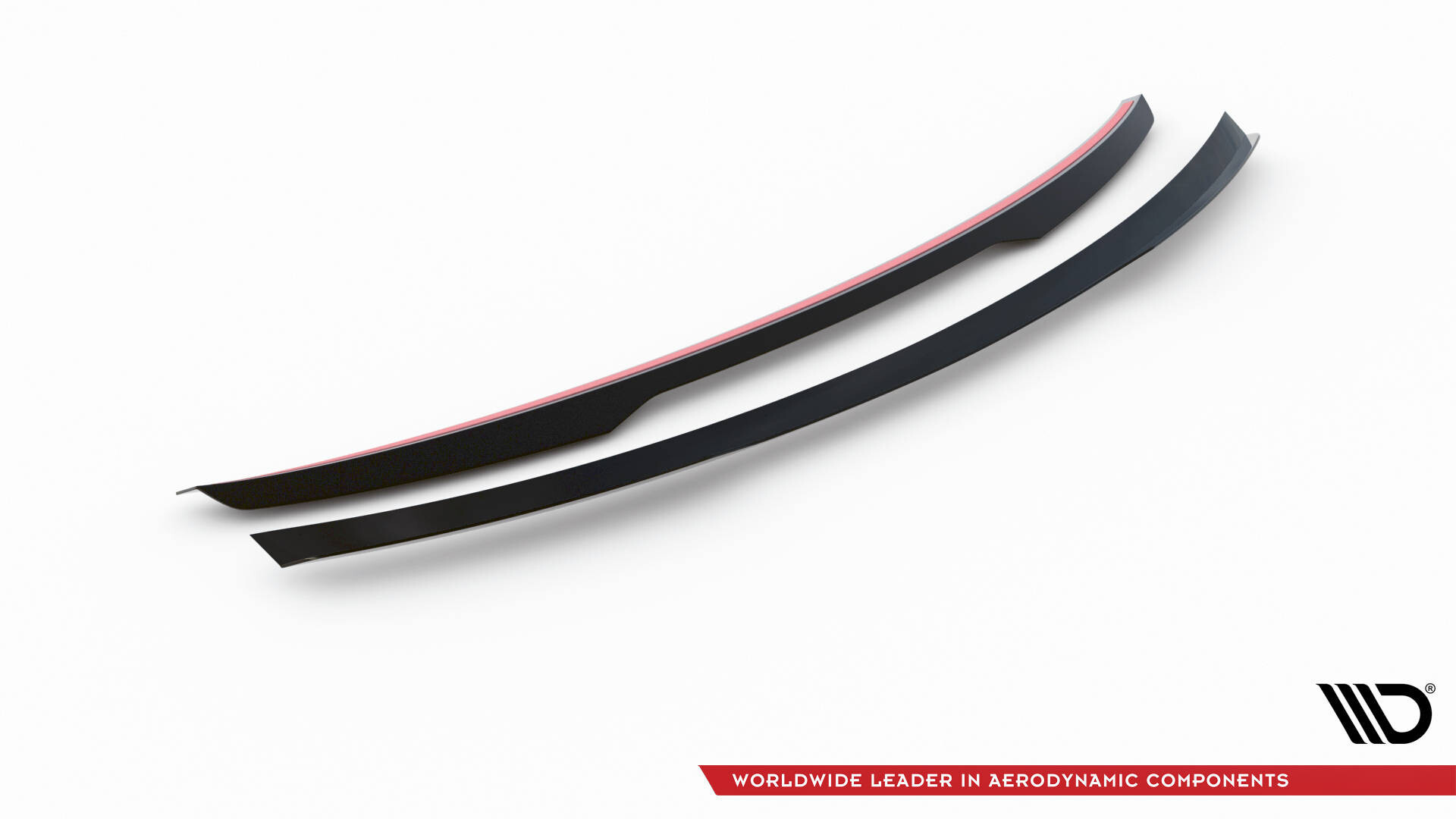 Maxton Design Spoiler CAP für Mercedes-Benz E Limousine AMG-Line W213 Facelift schwarz Hochglanz