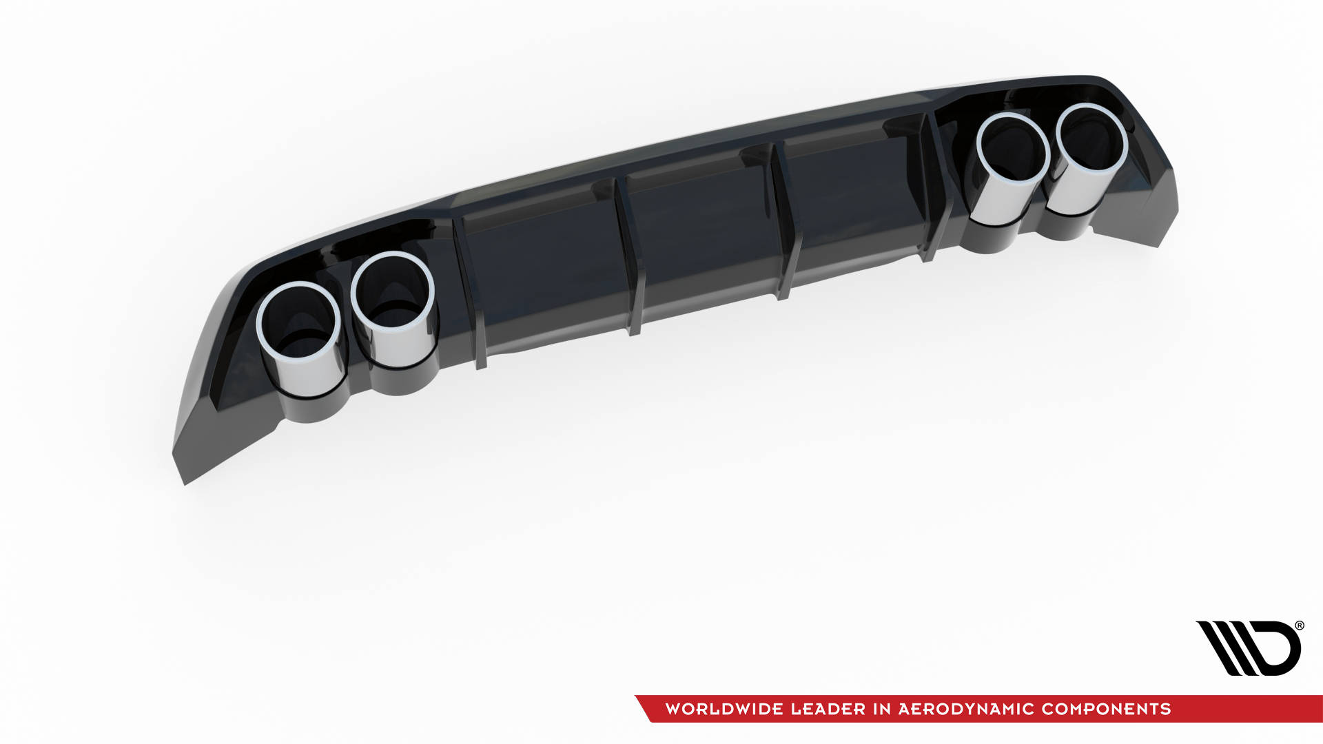 Maxton Design Diffusor Heck Ansatz für + Endschalldampfer Sportauspuff Attrappe Seat Leon FR Hatchback Mk4 Maxton Design Diffusor Heck Ansatz für + Endschalldampfer Sportauspuff Attrappe Seat Leon FR Hatchback Mk4