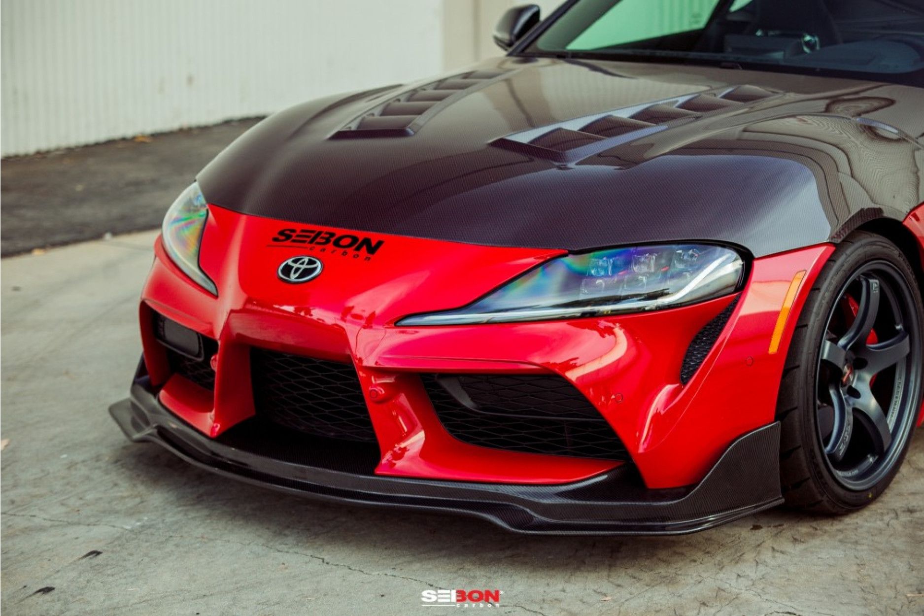 Seibon Carbon Style MB Frontlippe für Toyota Supra MK5 Seibon Carbon Style MB Frontlippe für Toyota Supra MK5