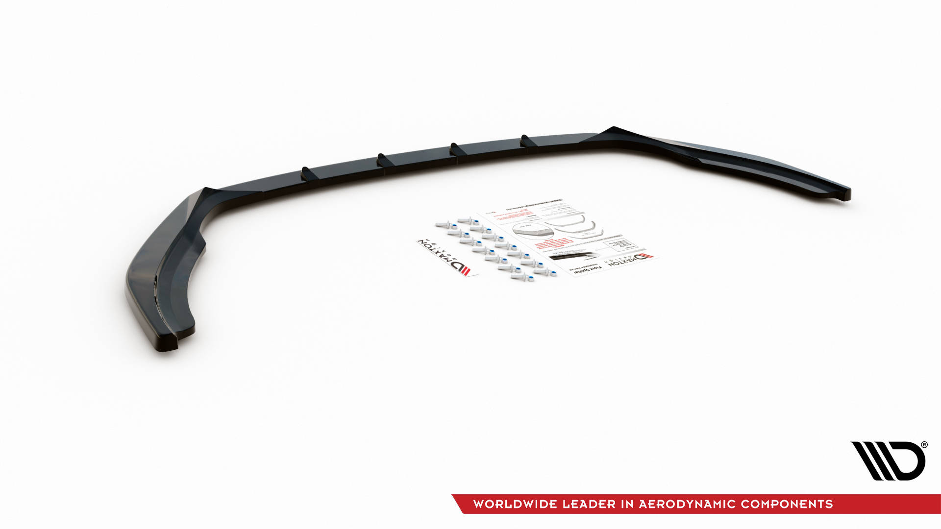 Maxton Design Front Ansatz für Skoda Fabia Mk3 Facelift schwarz Hochglanz Maxton Design Front Ansatz für Skoda Fabia Mk3 Facelift schwarz Hochglanz