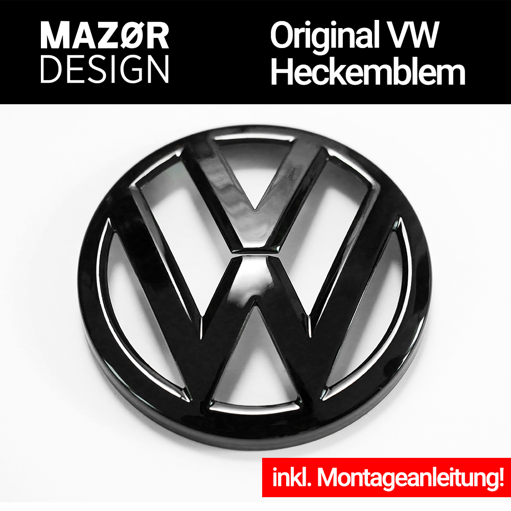 VW Golf 7 VII VFL & FL Heck Emblem | schwarz