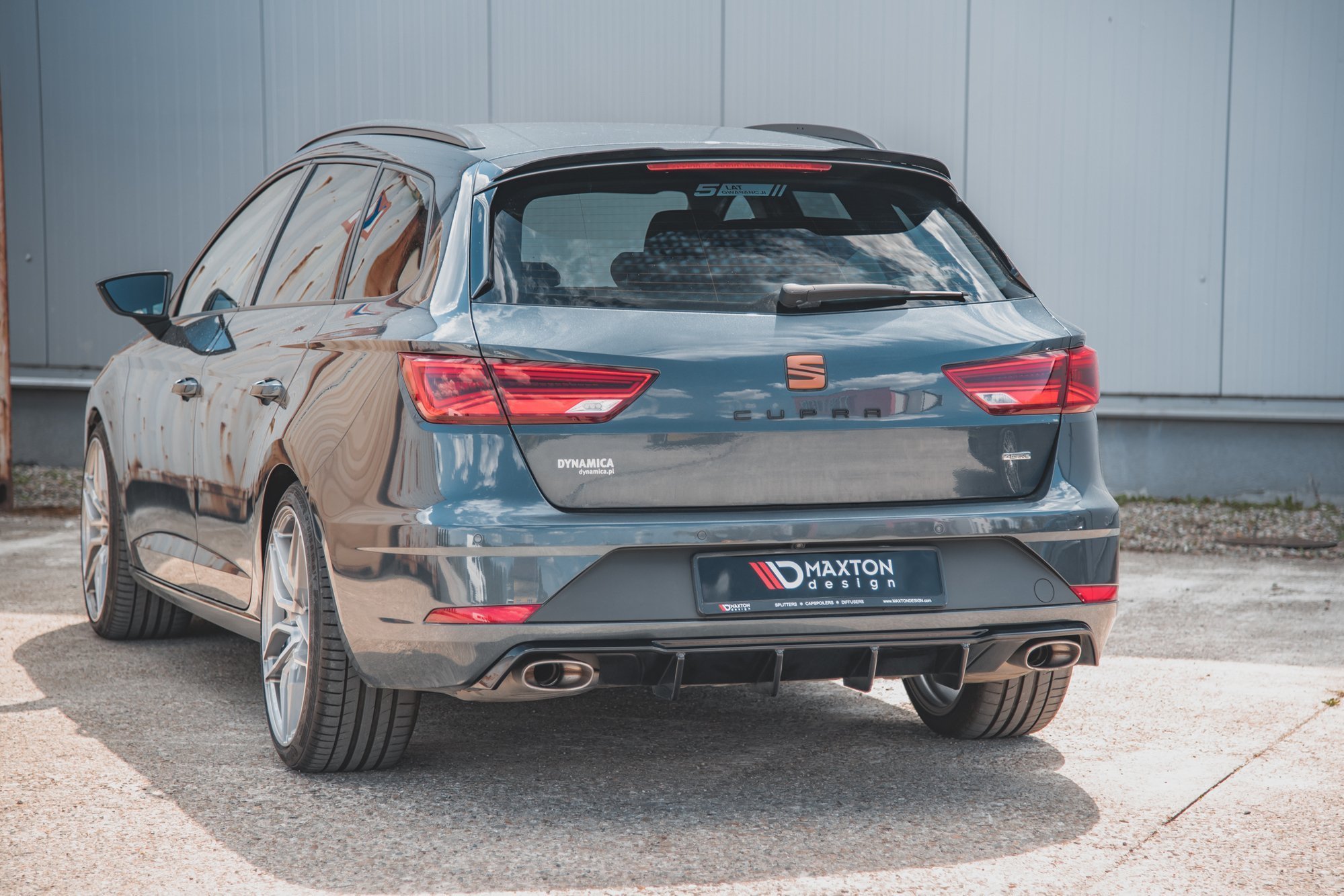 Maxton Design Heck Ansatz Diffusor V.2 für Seat Leon Cupra ST Mk3 FL schwarz Hochglanz Maxton Design Heck Ansatz Diffusor V.2 für Seat Leon Cupra ST Mk3 FL schwarz Hochglanz