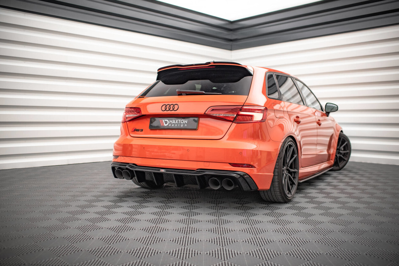 Maxton Design Heck Ansatz Diffusor V.2 für Audi RS3 8V Facelift schwarz Maxton Design Heck Ansatz Diffusor V.2 für Audi RS3 8V Facelift schwarz