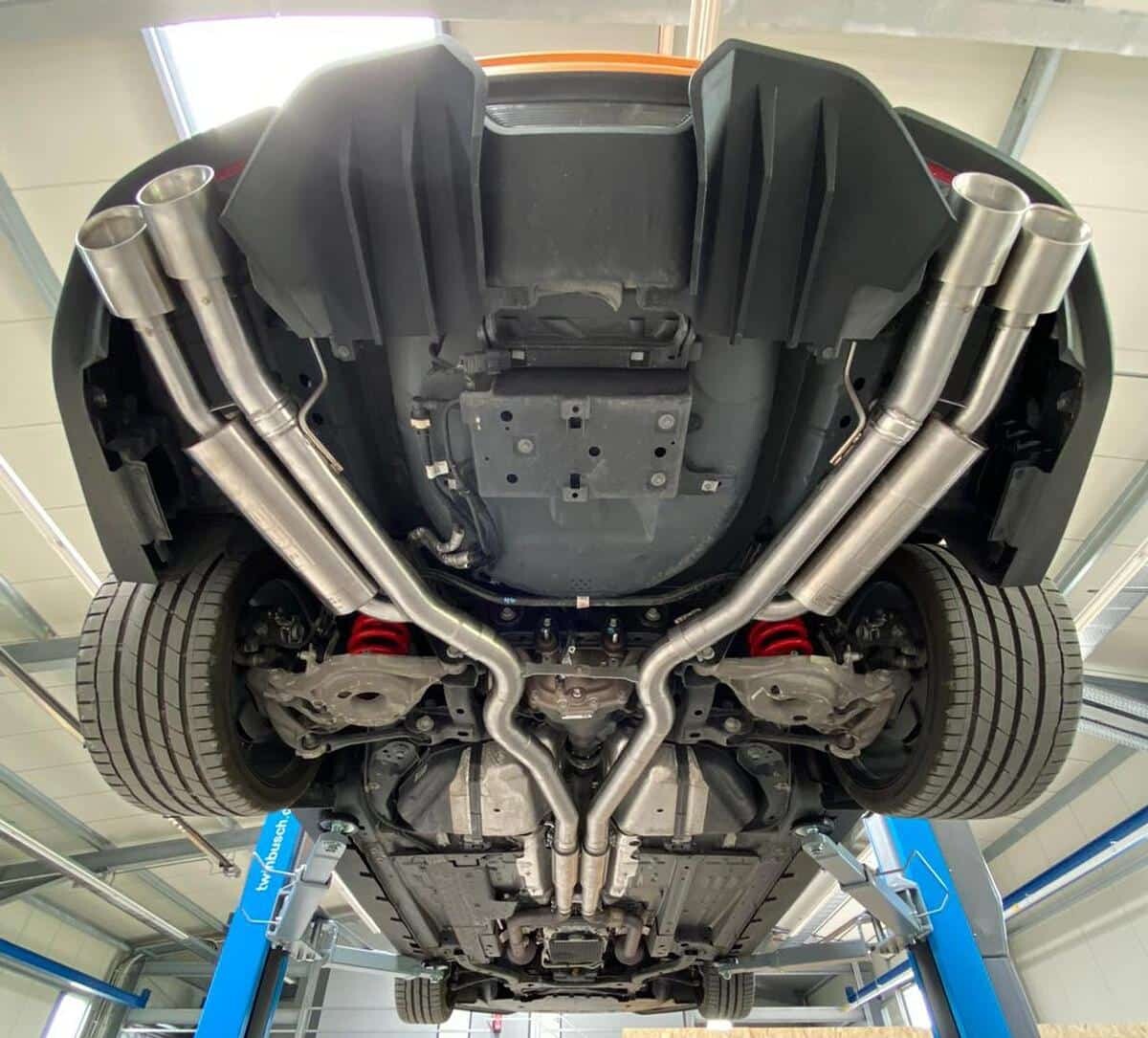 GRAIL BCE Deep Klappenauspuff (15-17 Mustang GT V8)