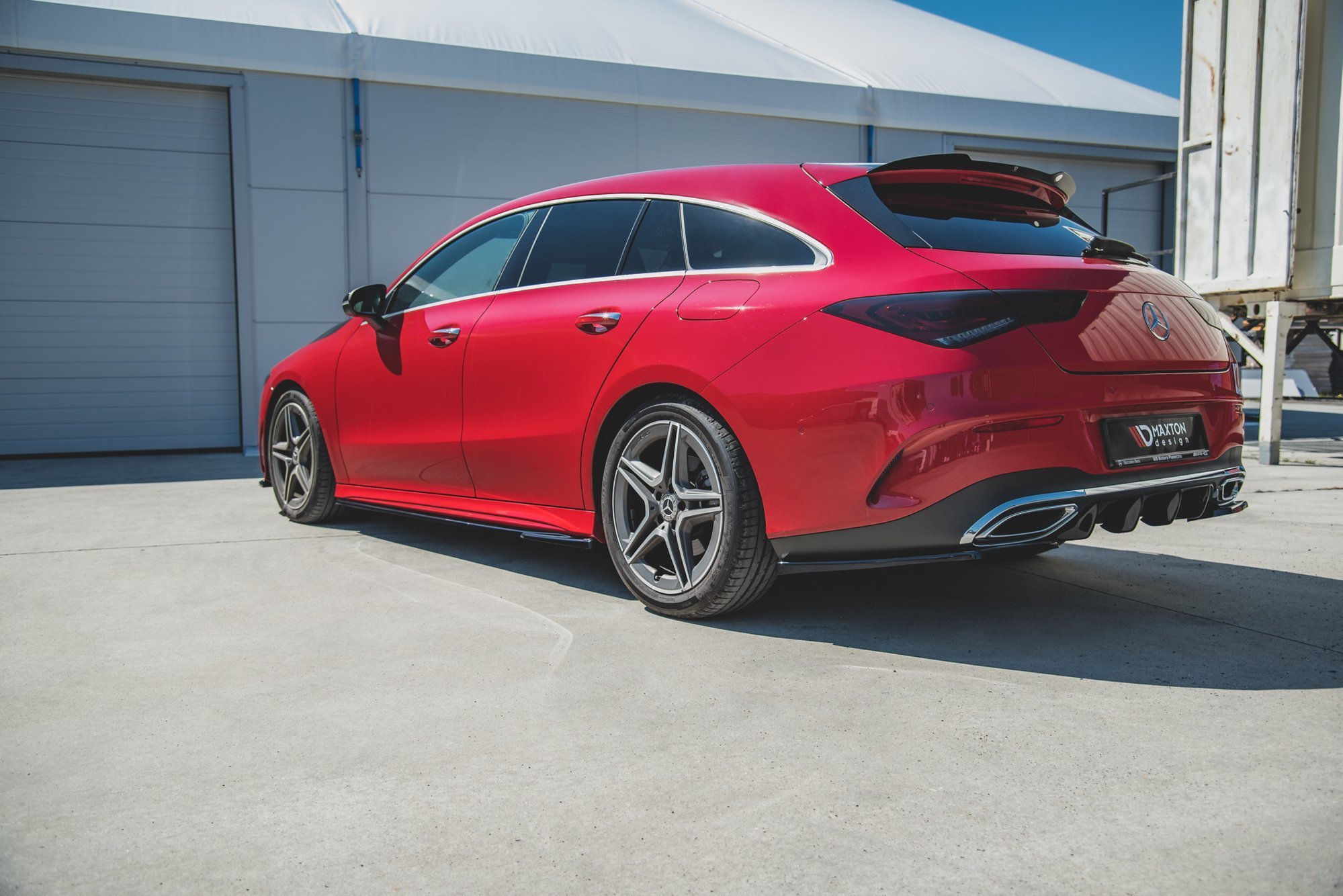 Maxton Design Seitenschweller Ansatz für Mercedes-Benz CLA AMG-Line C118 schwarz Hochglanz Maxton Design Seitenschweller Ansatz für Mercedes-Benz CLA AMG-Line C118 schwarz Hochglanz
