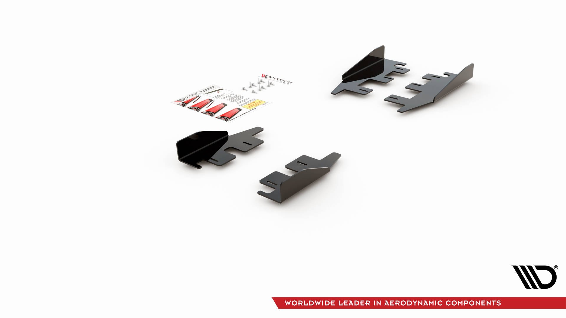 Maxton Design Side Flaps Volkswagen Golf GTI Mk6 schwarz Hochglanz