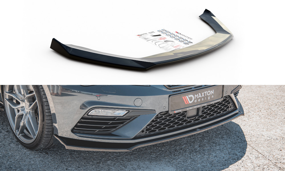 Maxton Design Cup Spoilerlippe Front Ansatz V.7 für Seat Leon Cupra / FR Mk3 FL Maxton Design Cup Spoilerlippe Front Ansatz V.7 für Seat Leon Cupra / FR Mk3 FL