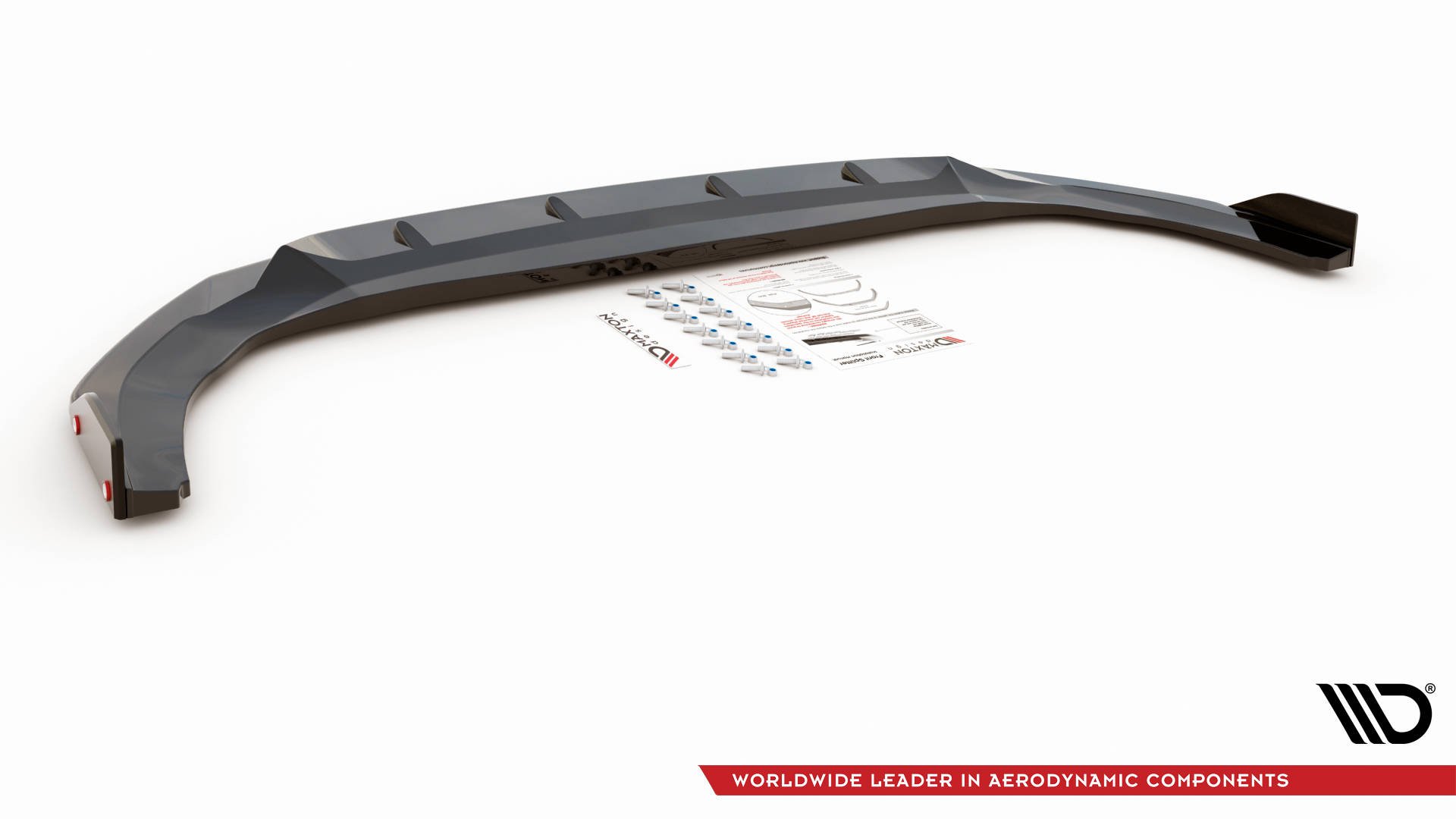 Maxton Design Front Ansatz V.2 +Flaps für Volkswagen Golf 8 GTI Maxton Design Front Ansatz V.2 +Flaps für Volkswagen Golf 8 GTI