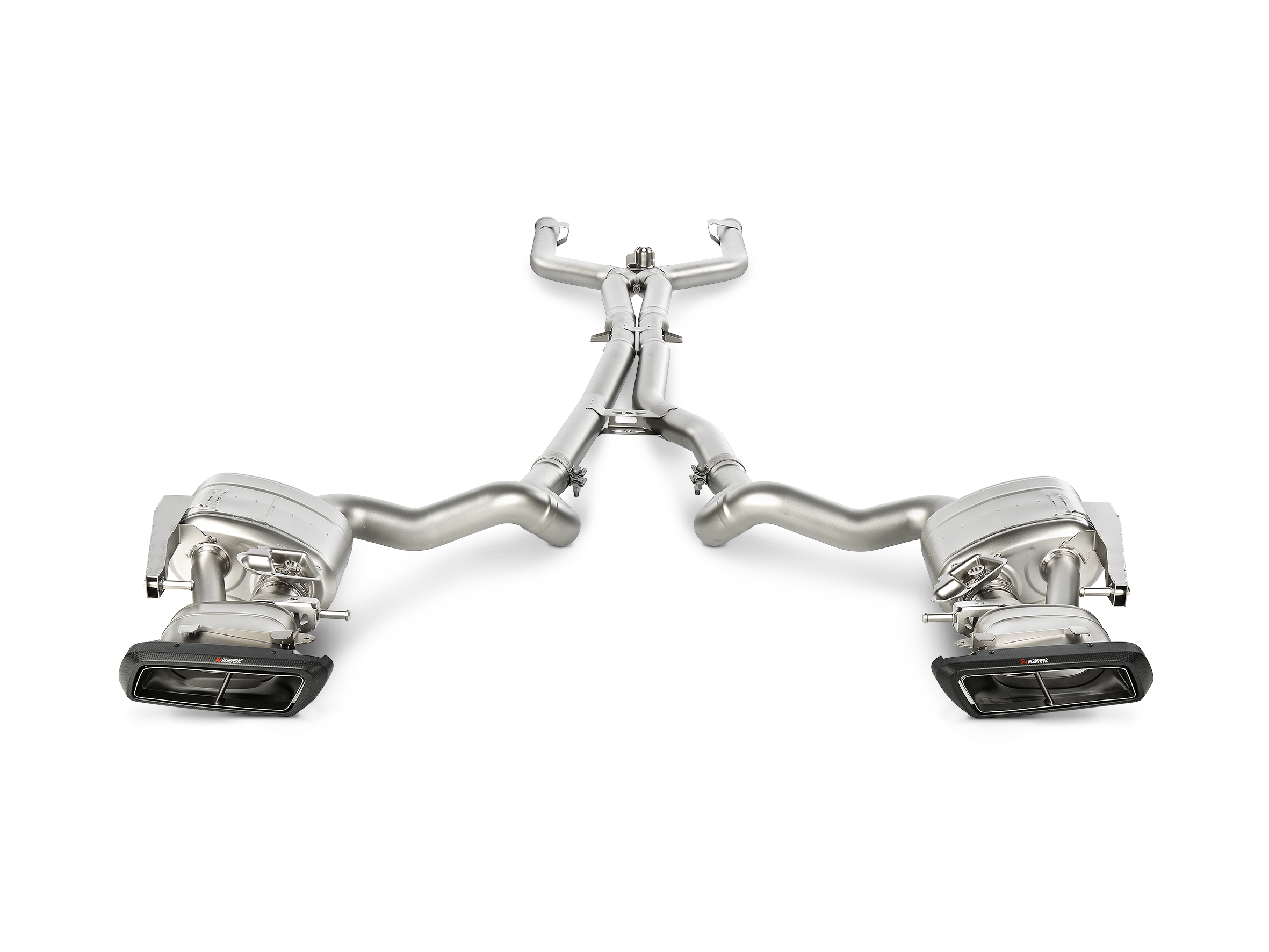 Akrapovic Evolution Verbindungsrohr Set (Titan) für Mercedes-AMG C 63 Sedan (W205) 2018