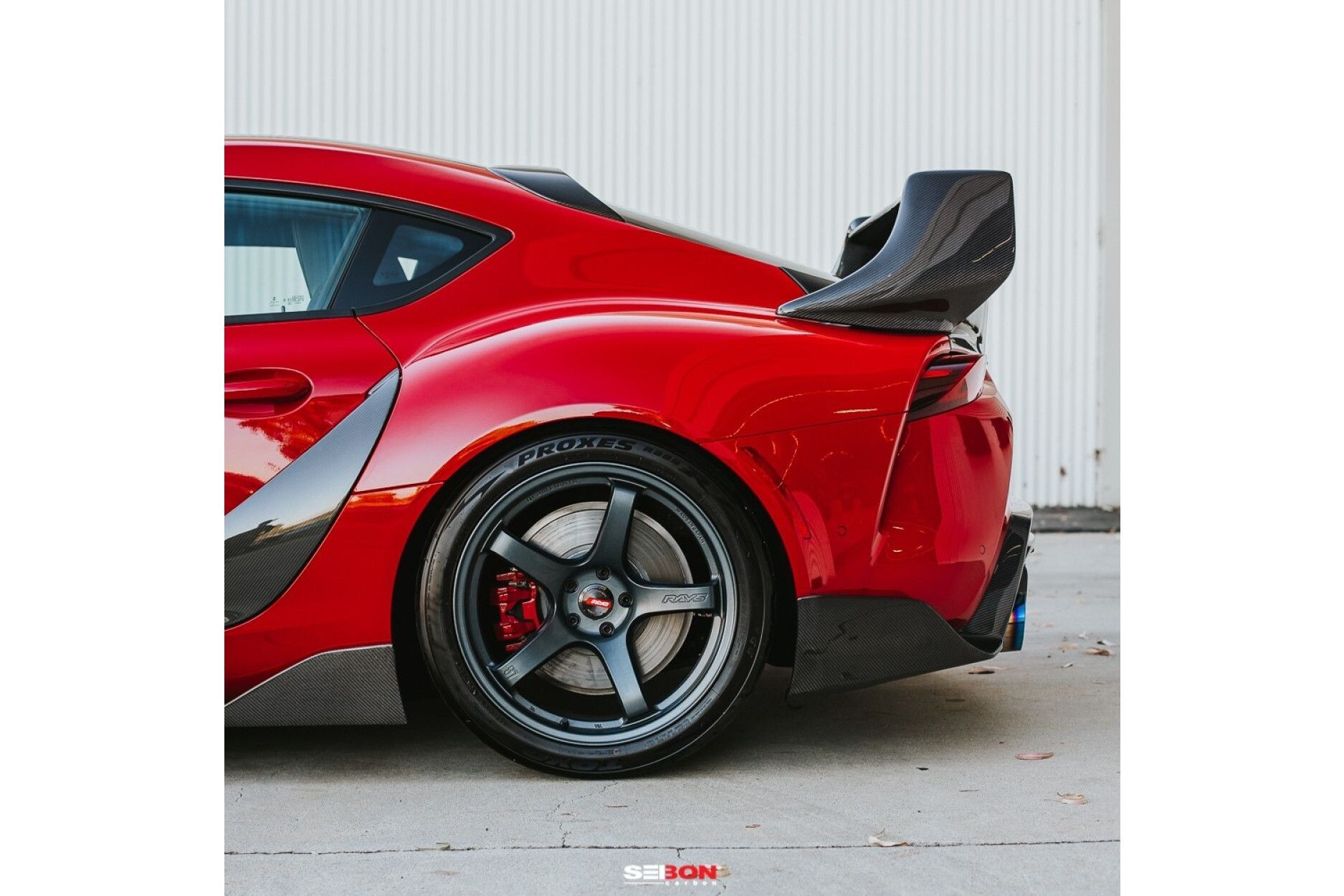 Seibon Carbon Style TD Spoiler für Toyota Supra MK5 Seibon Carbon Style TD Spoiler für Toyota Supra MK5