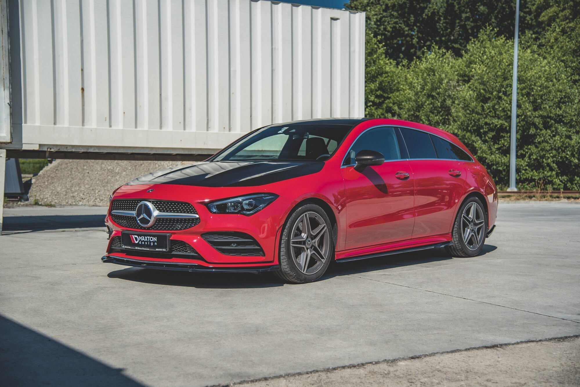 Maxton Design Seitenschweller Ansatz für Mercedes-Benz CLA AMG-Line C118 schwarz Hochglanz Maxton Design Seitenschweller Ansatz für Mercedes-Benz CLA AMG-Line C118 schwarz Hochglanz
