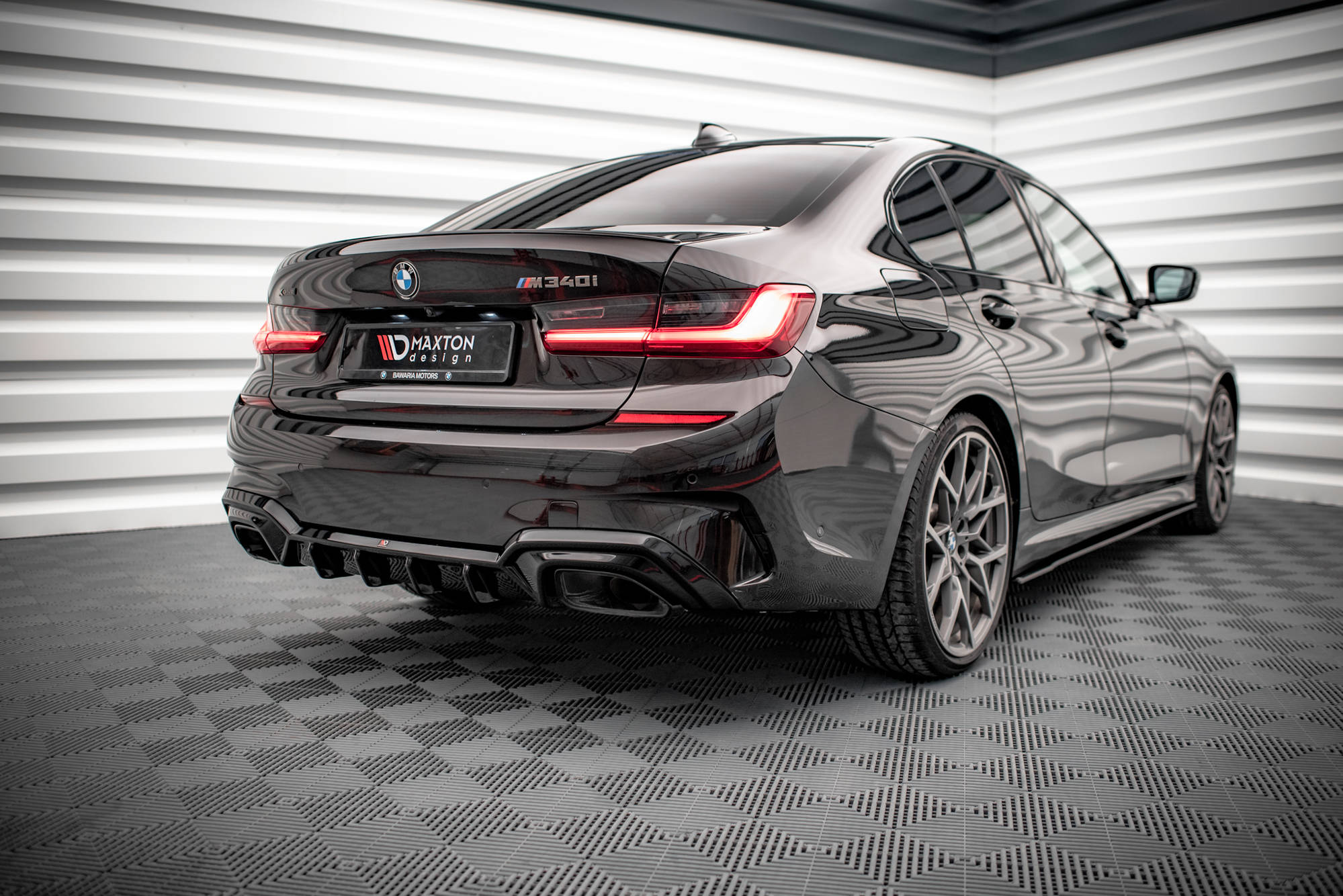 Maxton Design Diffusor Heck Ansatz für BMW M340i G20 / G21 Maxton Design Diffusor Heck Ansatz für BMW M340i G20 / G21