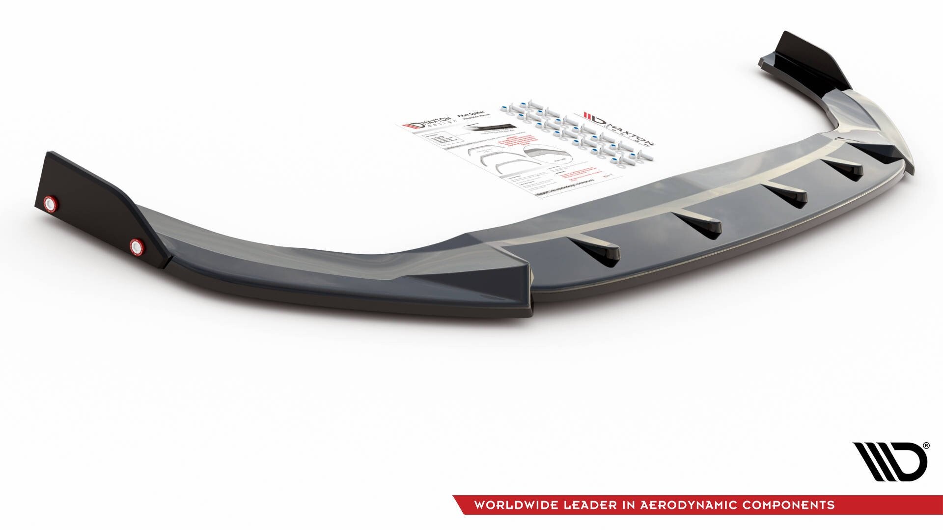 Maxton Design Front Ansatz V.3 +Flaps für Volkswagen Golf 8 GTI Maxton Design Front Ansatz V.3 +Flaps für Volkswagen Golf 8 GTI