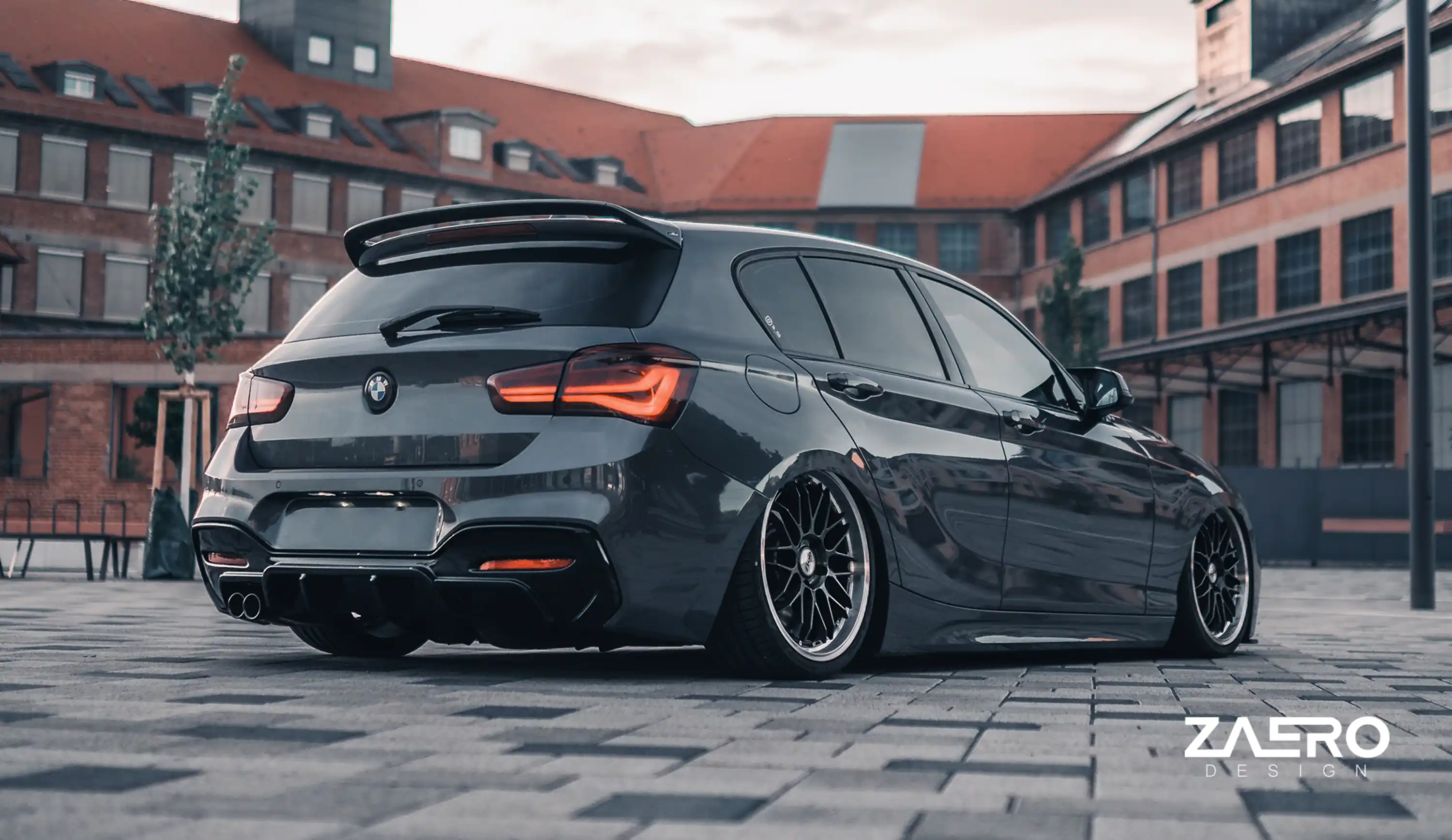 Zaero Design EVO-1 Diffusor für BMW 1er F20 | F21 – 116 | 118 | 120 | 125 (M-Paket LCI)