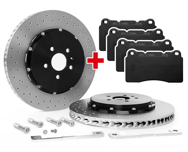 Street 2 Bremsscheiben plus Sportbremsbeläge (+ 330,00 €)