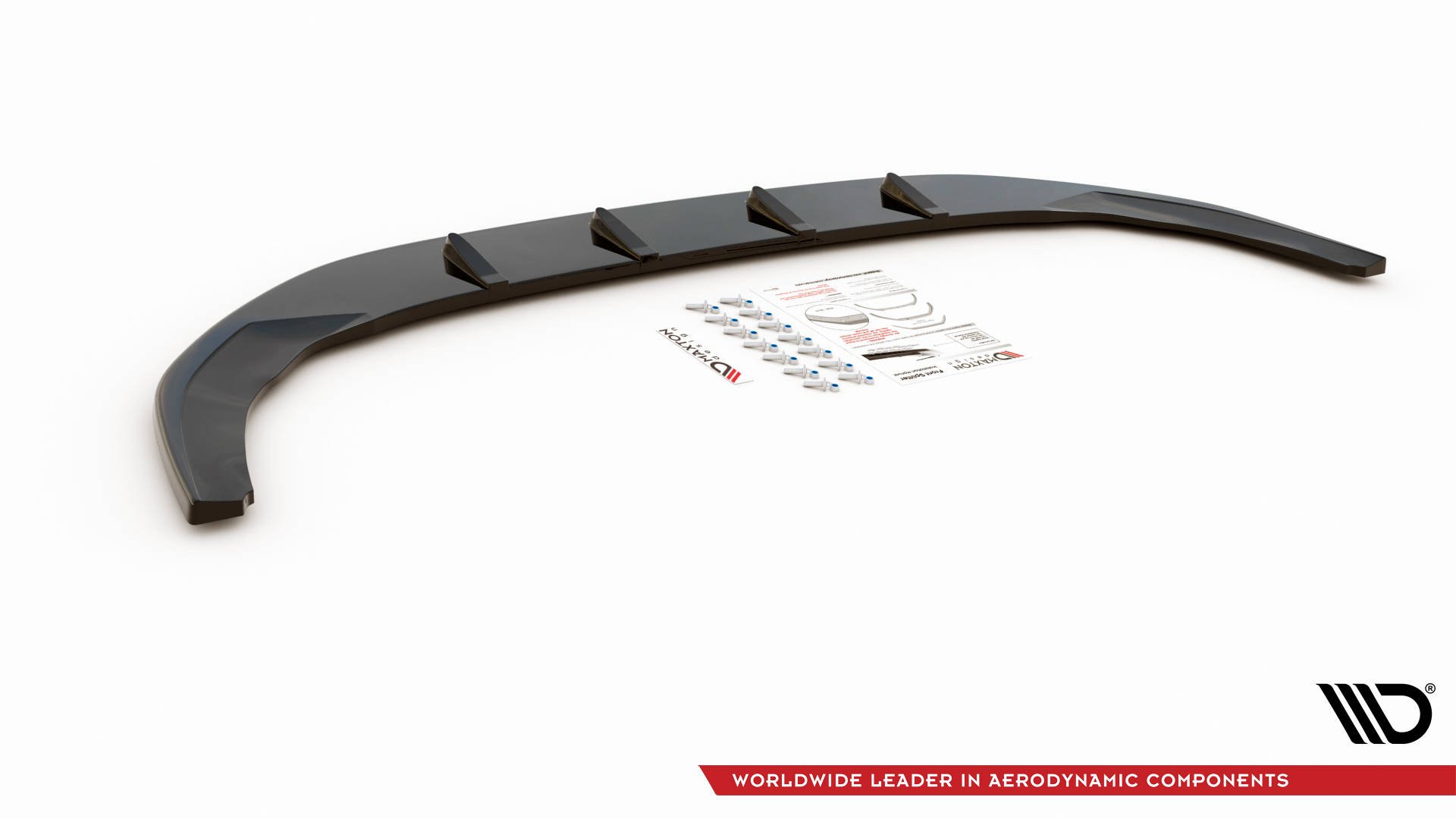 Maxton Design Front Ansatz für Volkswagen Golf 8 GTI schwarz Hochglanz Maxton Design Front Ansatz für Volkswagen Golf 8 GTI schwarz Hochglanz